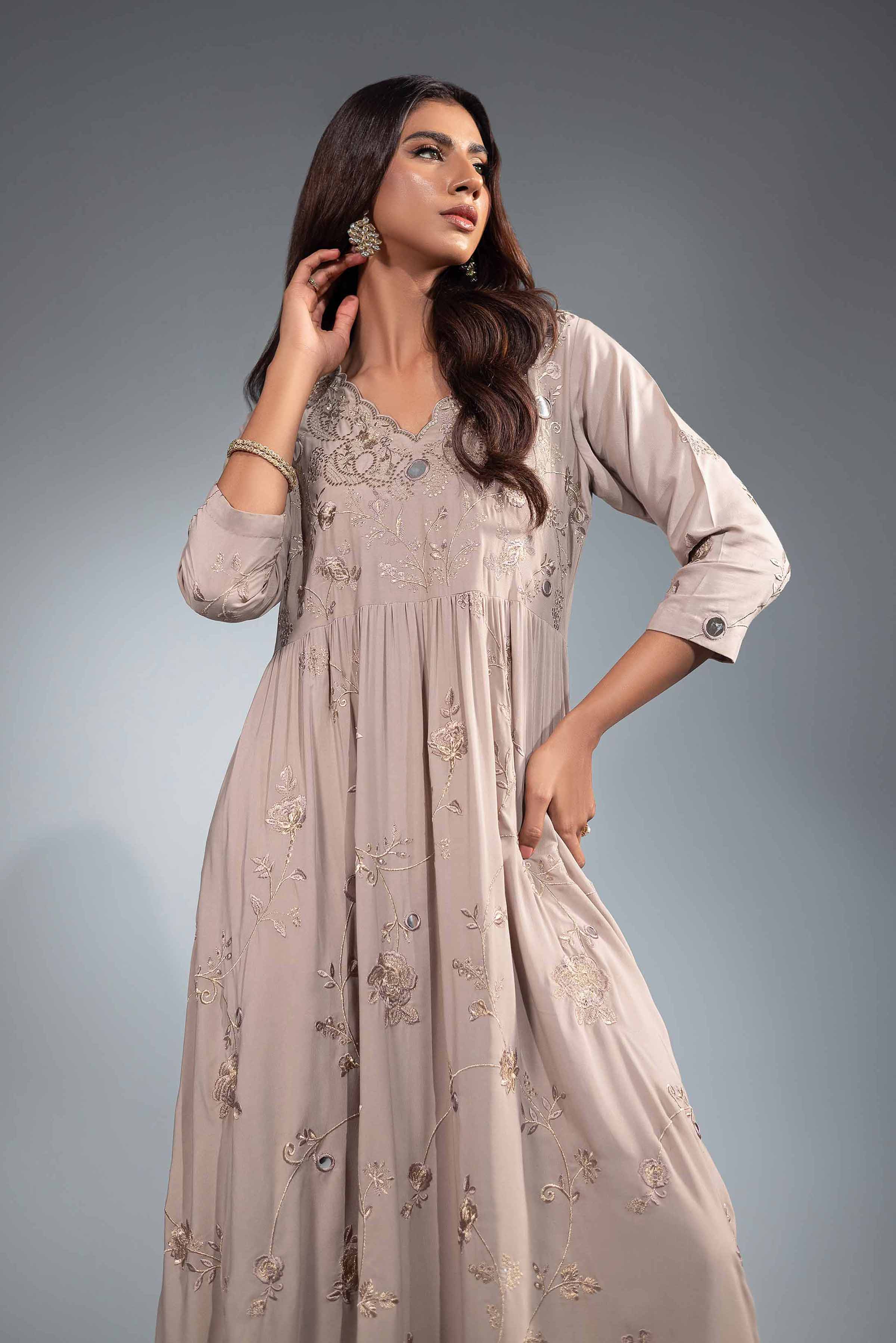 Embroidered Dress - KFW24-28 - Image 2
