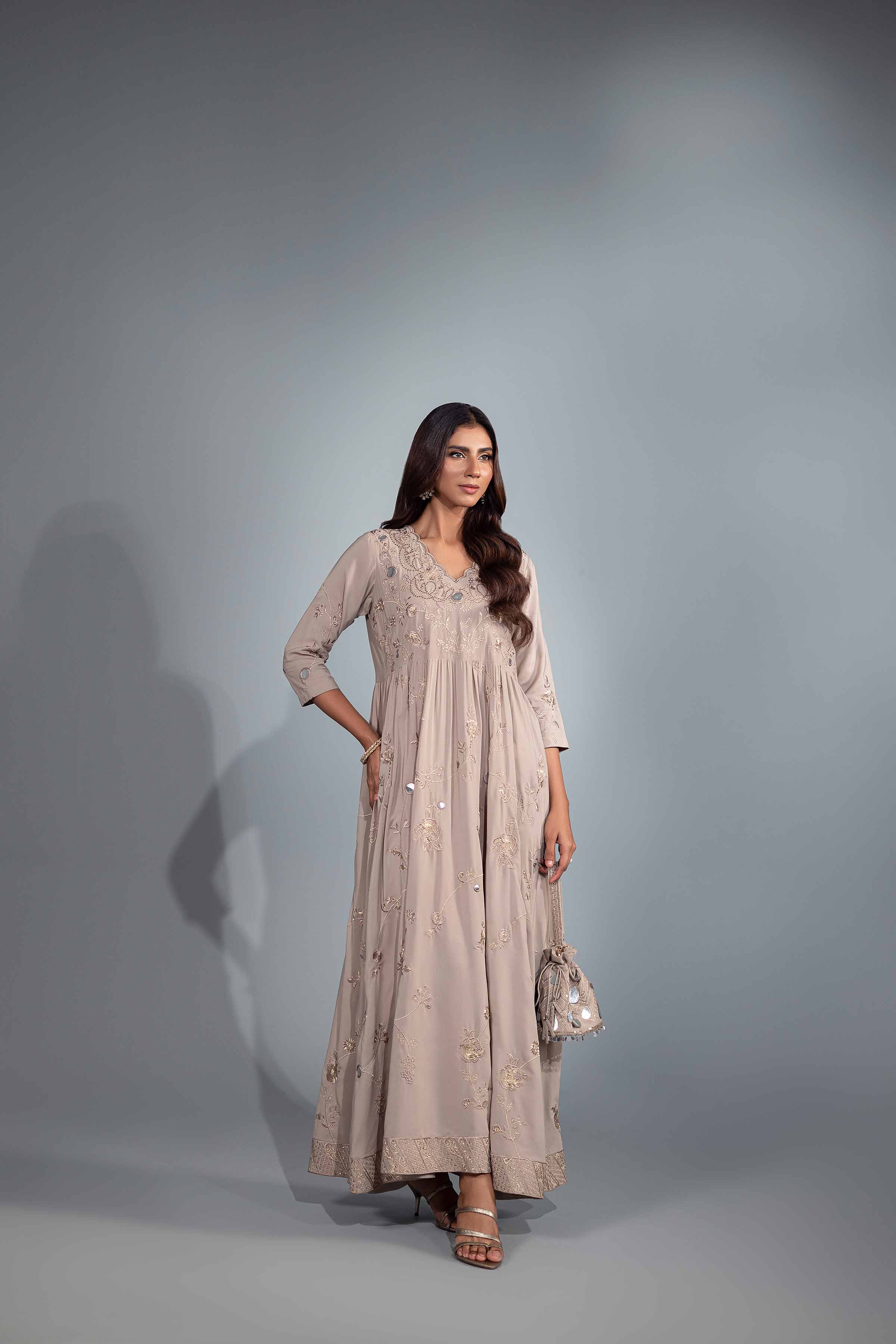 Embroidered Dress - KFW24-28 - Image 4