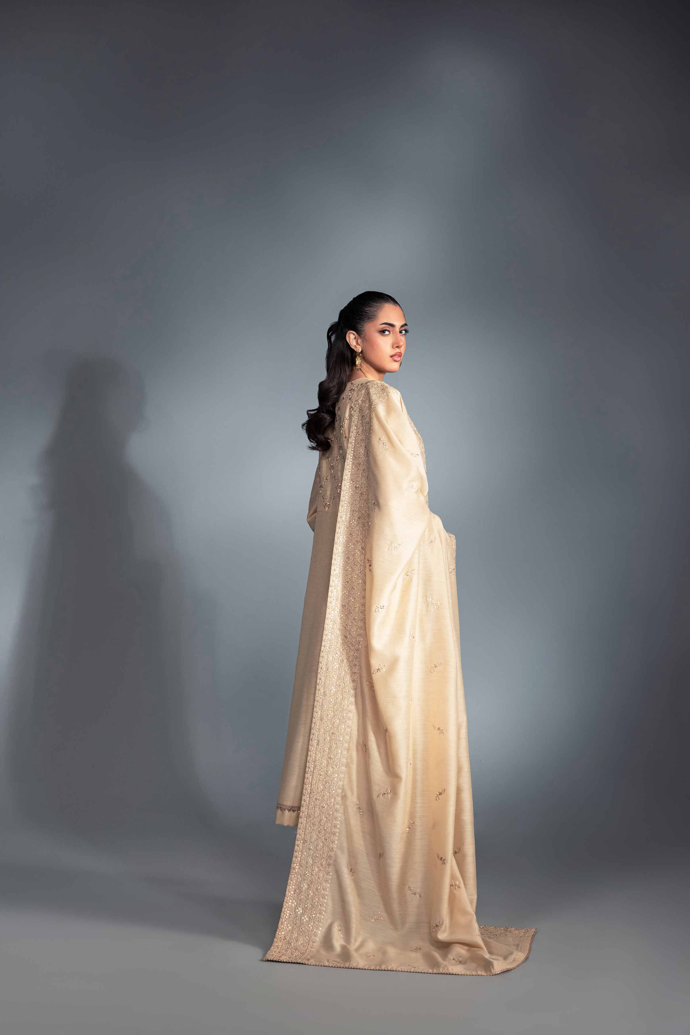 3 Piece - Embroidered Suit - KFW24-29 - Image 3