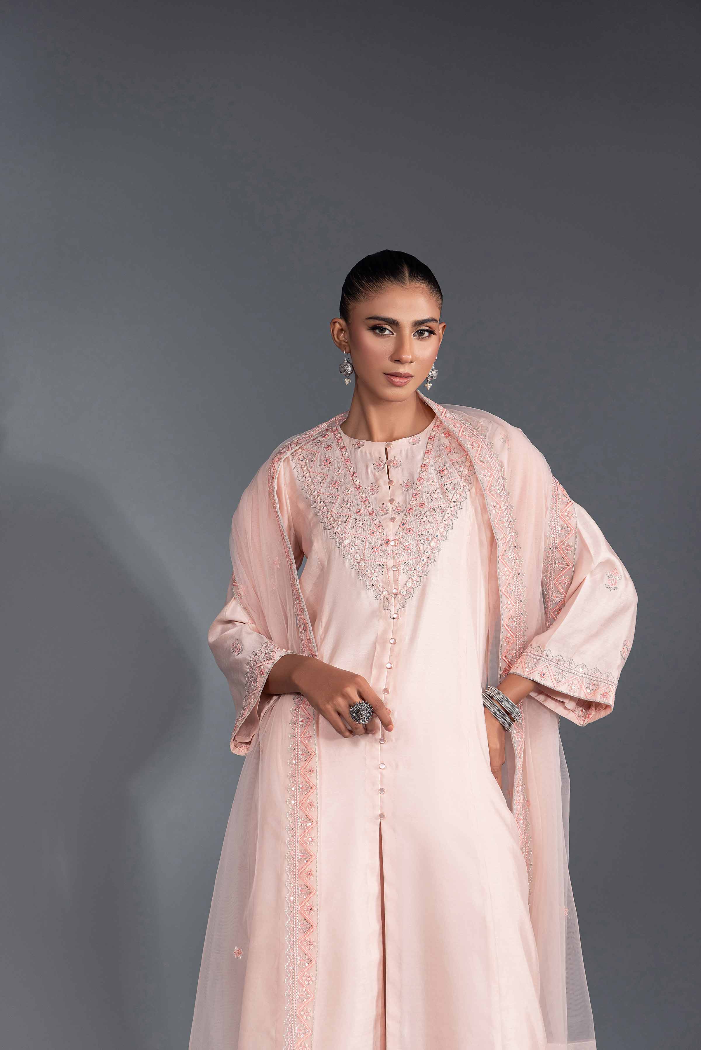 3 Piece - Embroidered Suit - KFW24-31 - Image 5