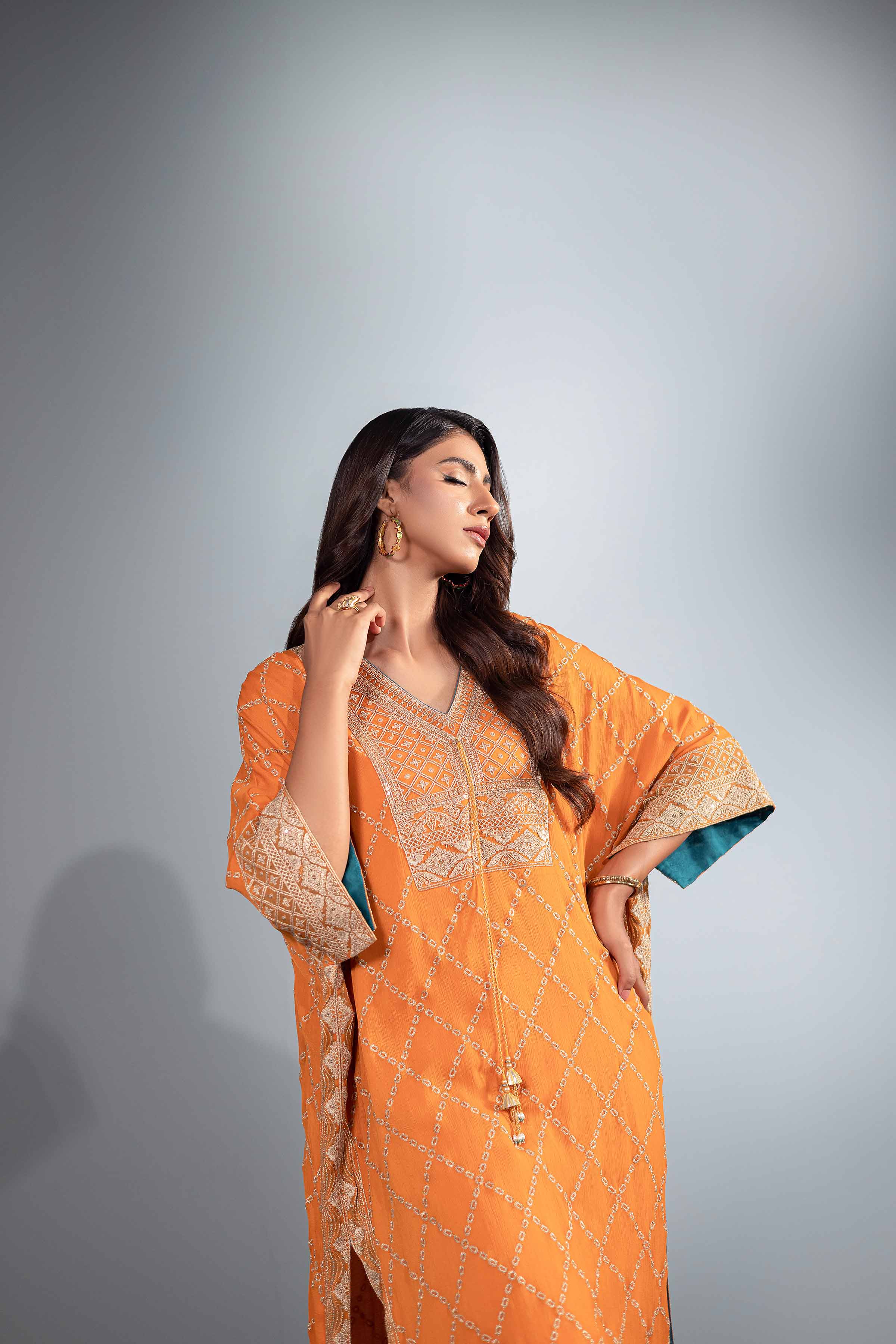 2 Piece - Embroidered Suit - KFW24-33 - Image 6