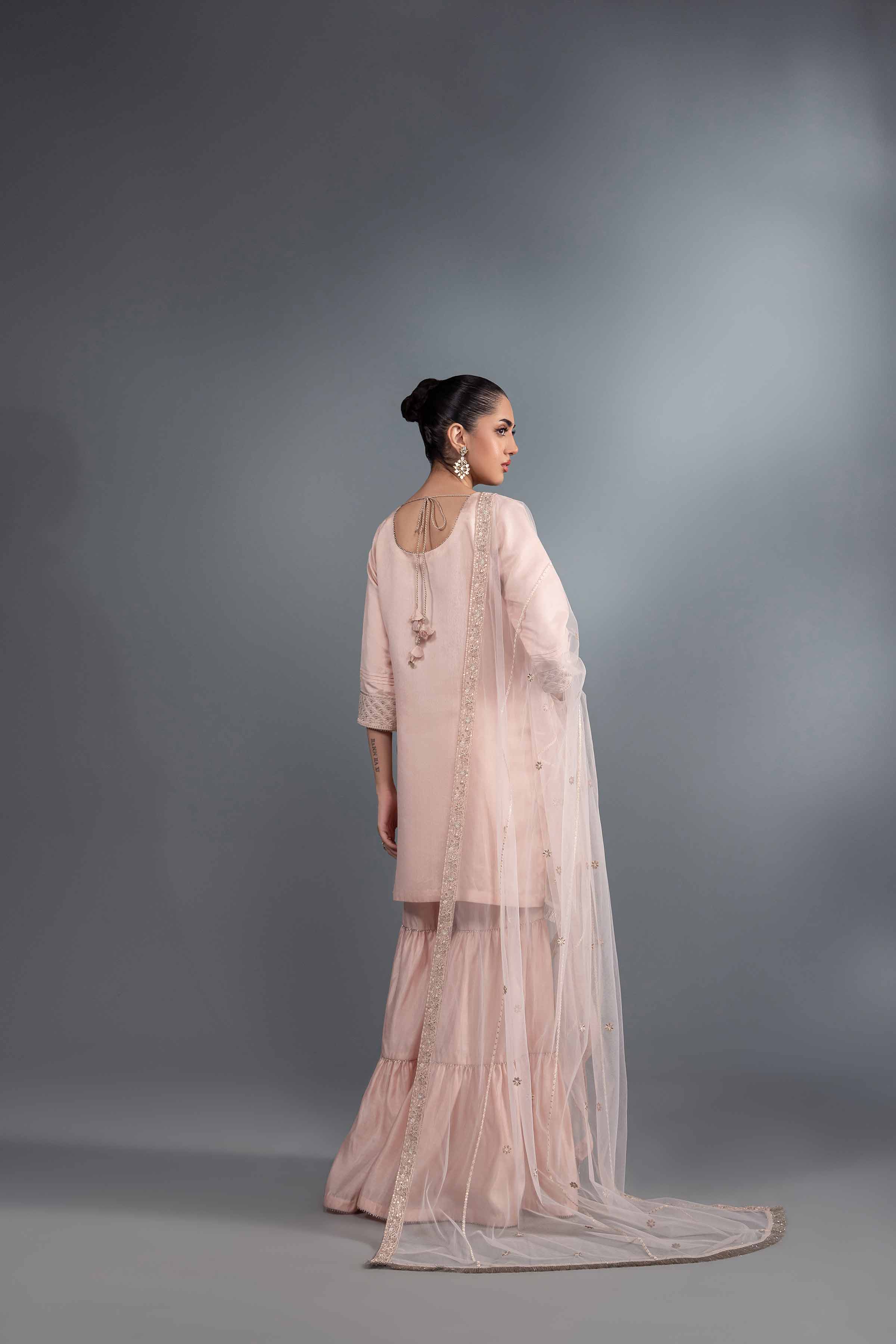 3 Piece - Embroidered Suit - KFW24-35 - Image 5