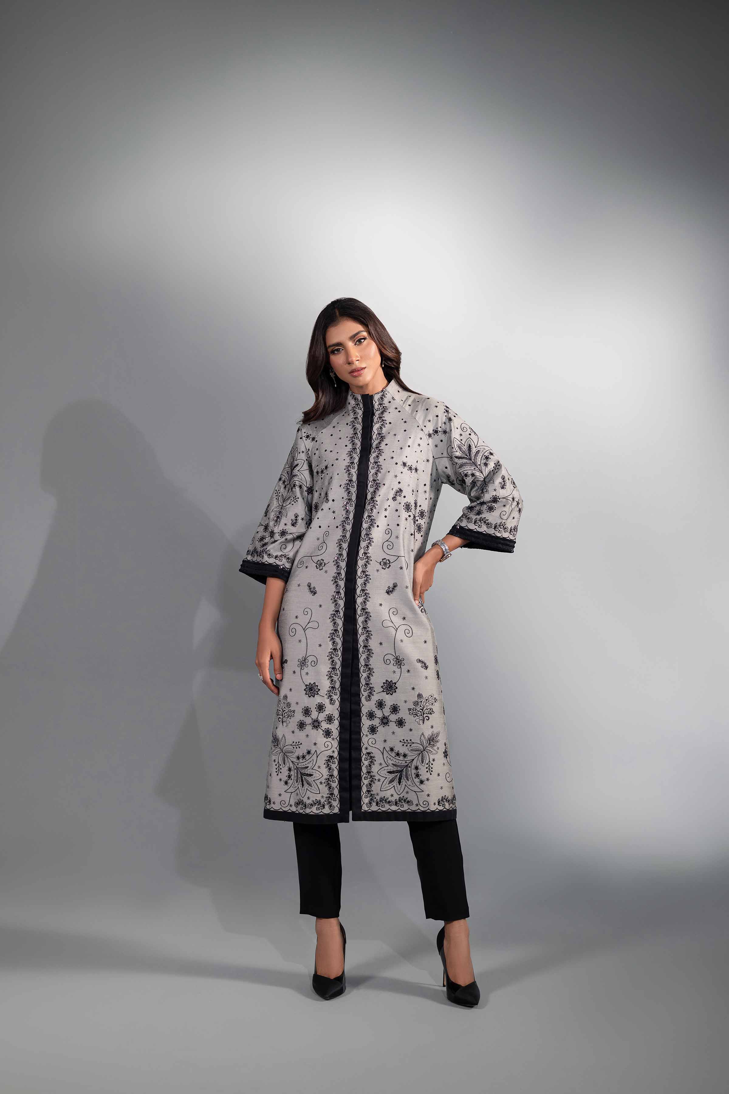 Embroidered Jacket - KFW24-36 - Image 3
