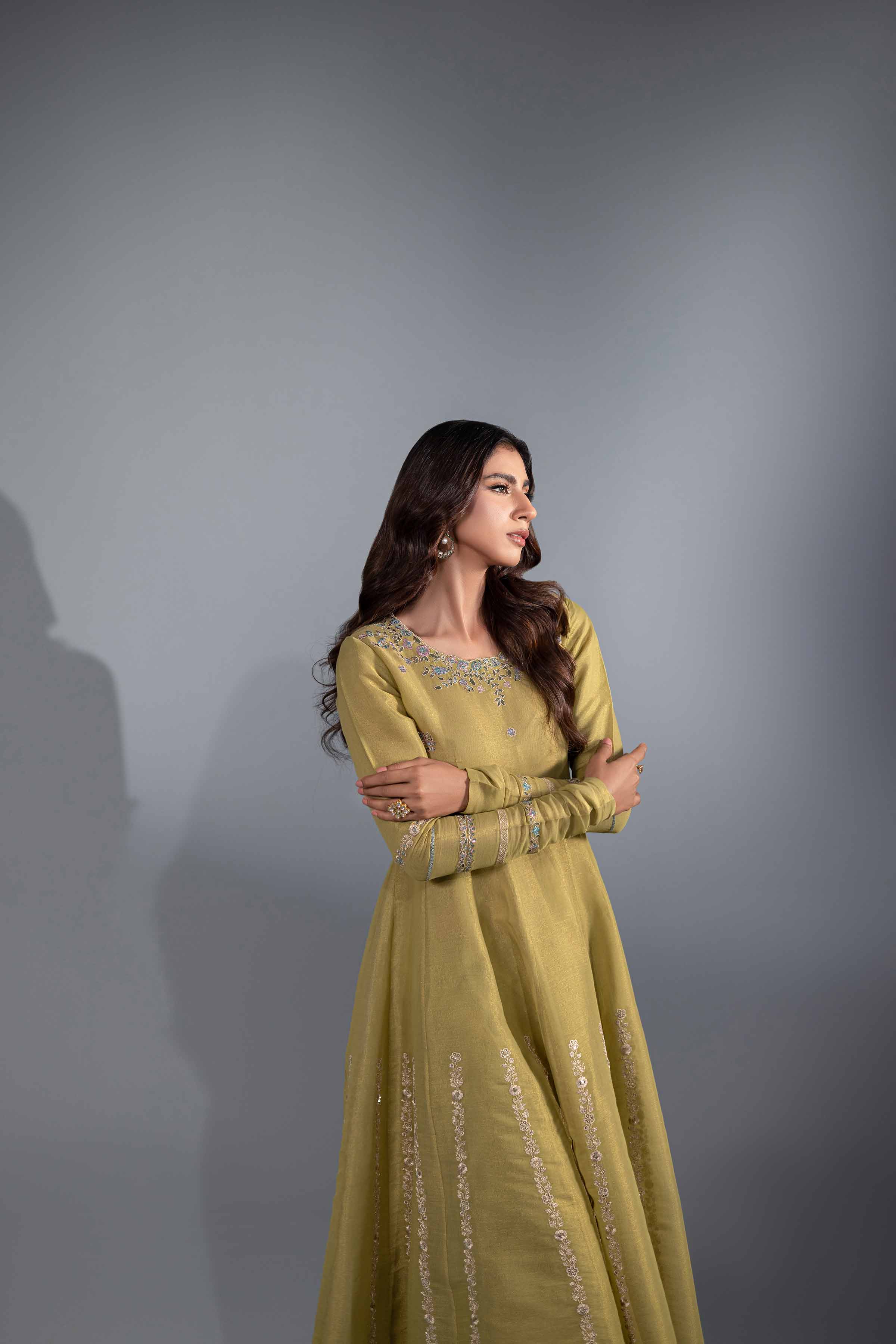 2 Piece - Embroidered Suit - KFW24-52 - Image 6