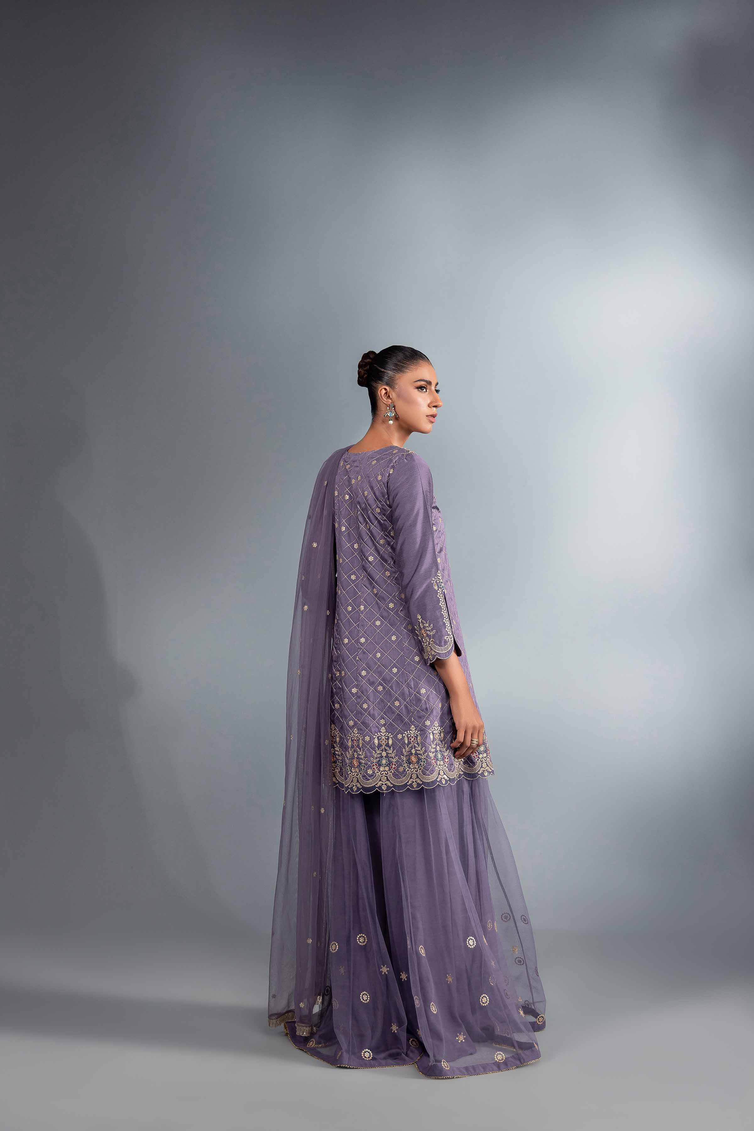 3 Piece - Embroidered Suit - KFW24-55 - Image 5