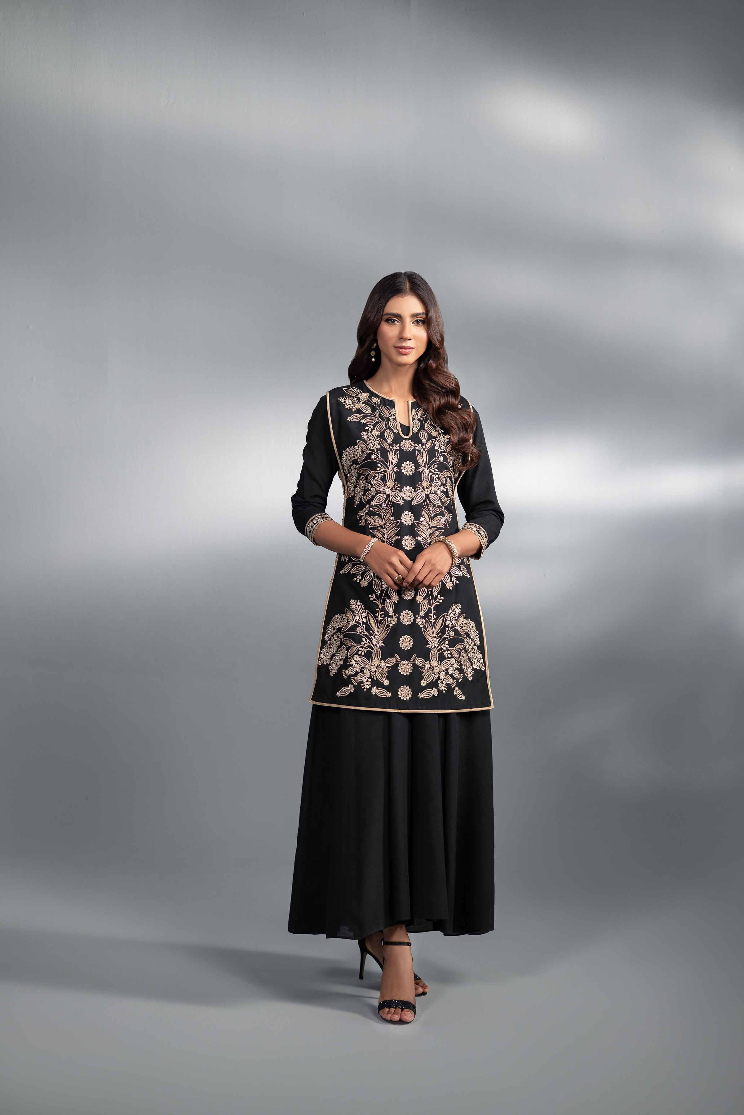 2 Piece - Embroidered Suit - KFW24-57 - Image 4