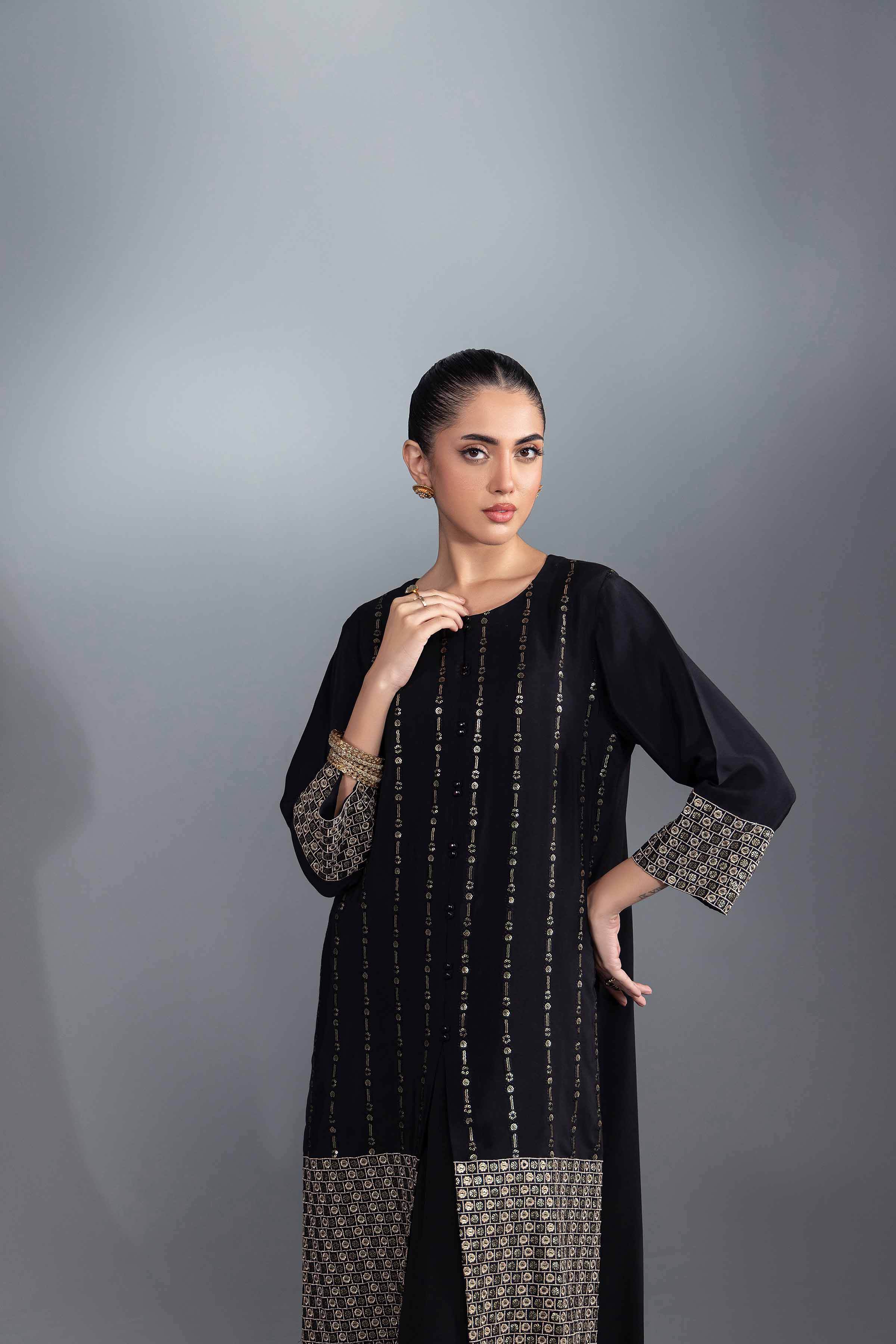 2 Piece - Embroidered Suit - KFW24-62 - Image 7