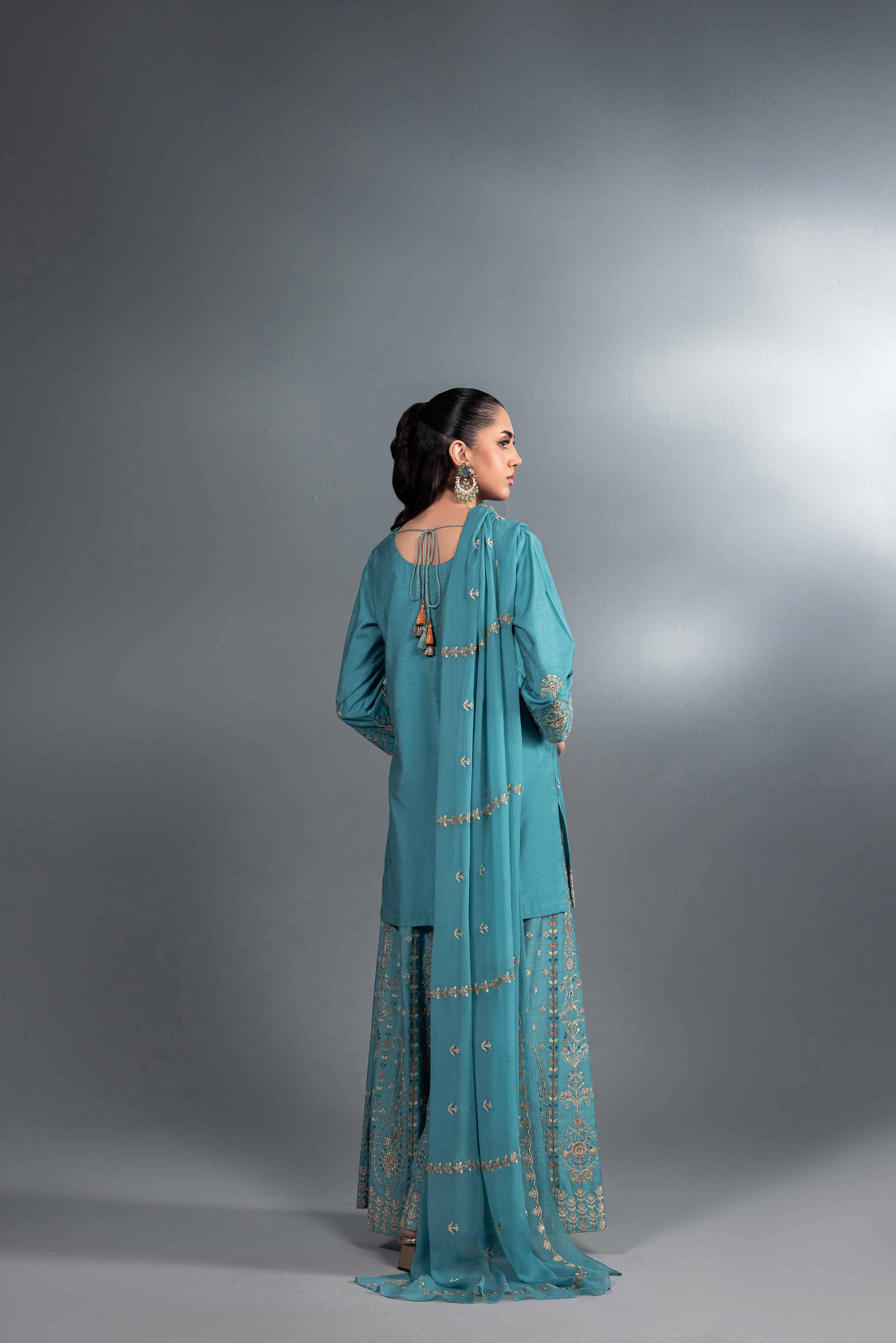 3 Piece - Embroidered Suit - KFW24-68 - Image 5