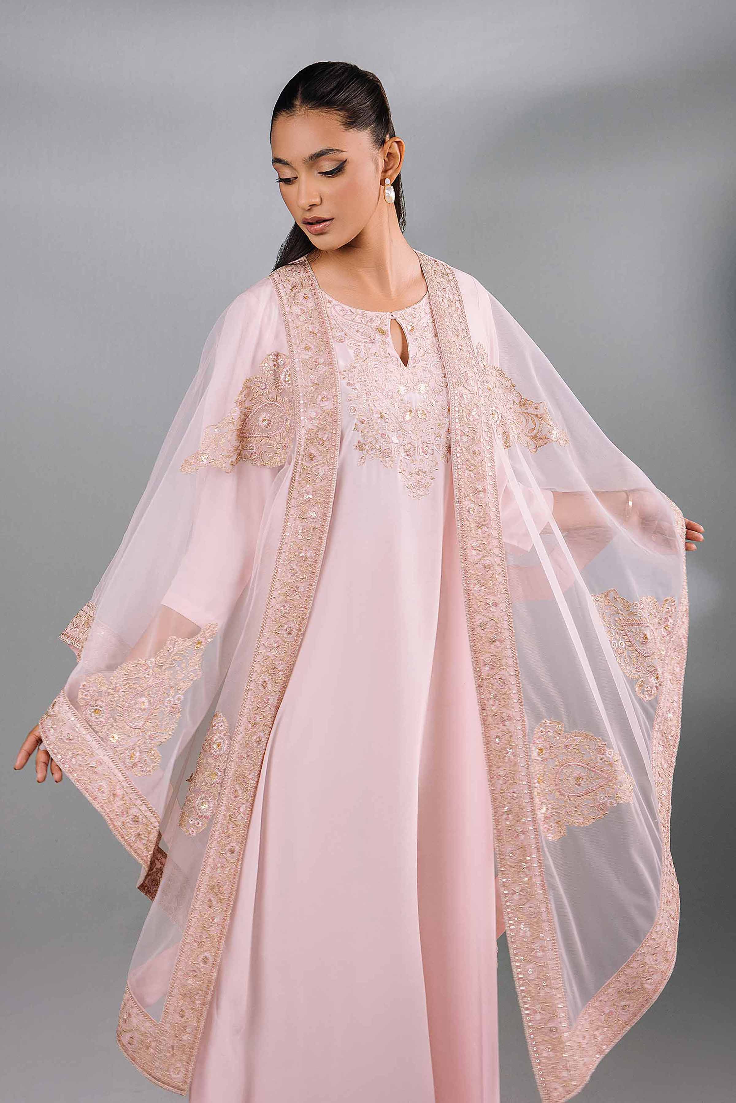 2 Piece - Embroidered Suit - KFW24-78 - Image 2