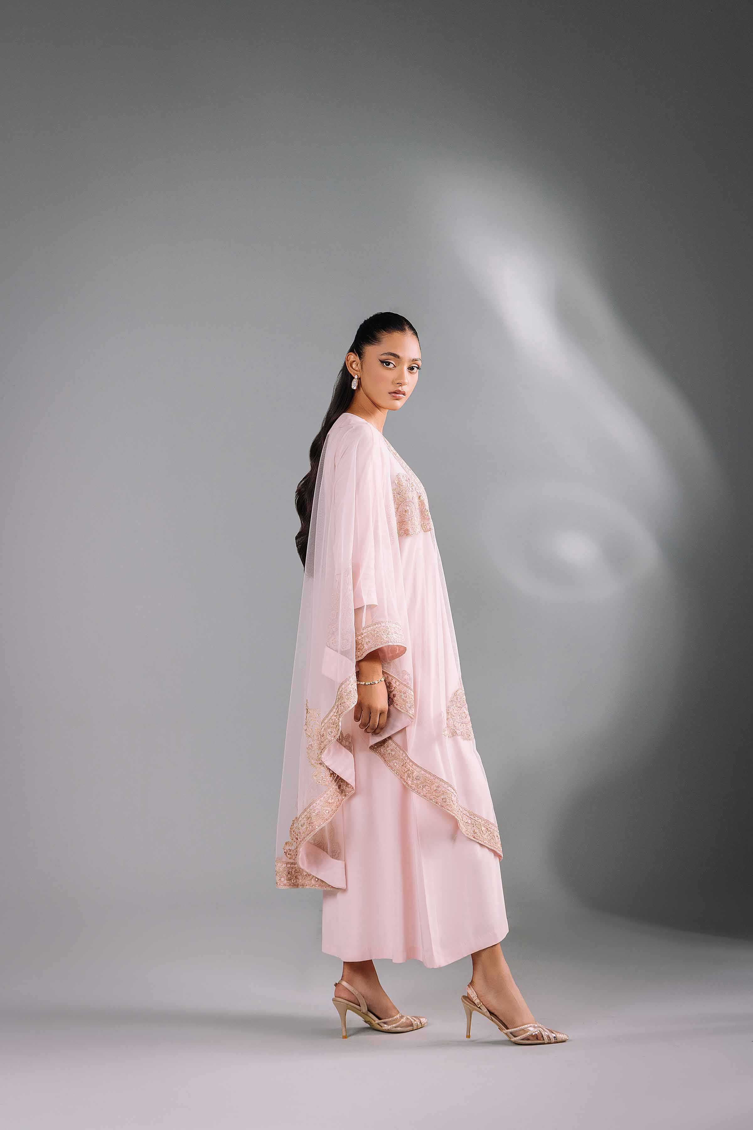 2 Piece - Embroidered Suit - KFW24-78 - Image 3