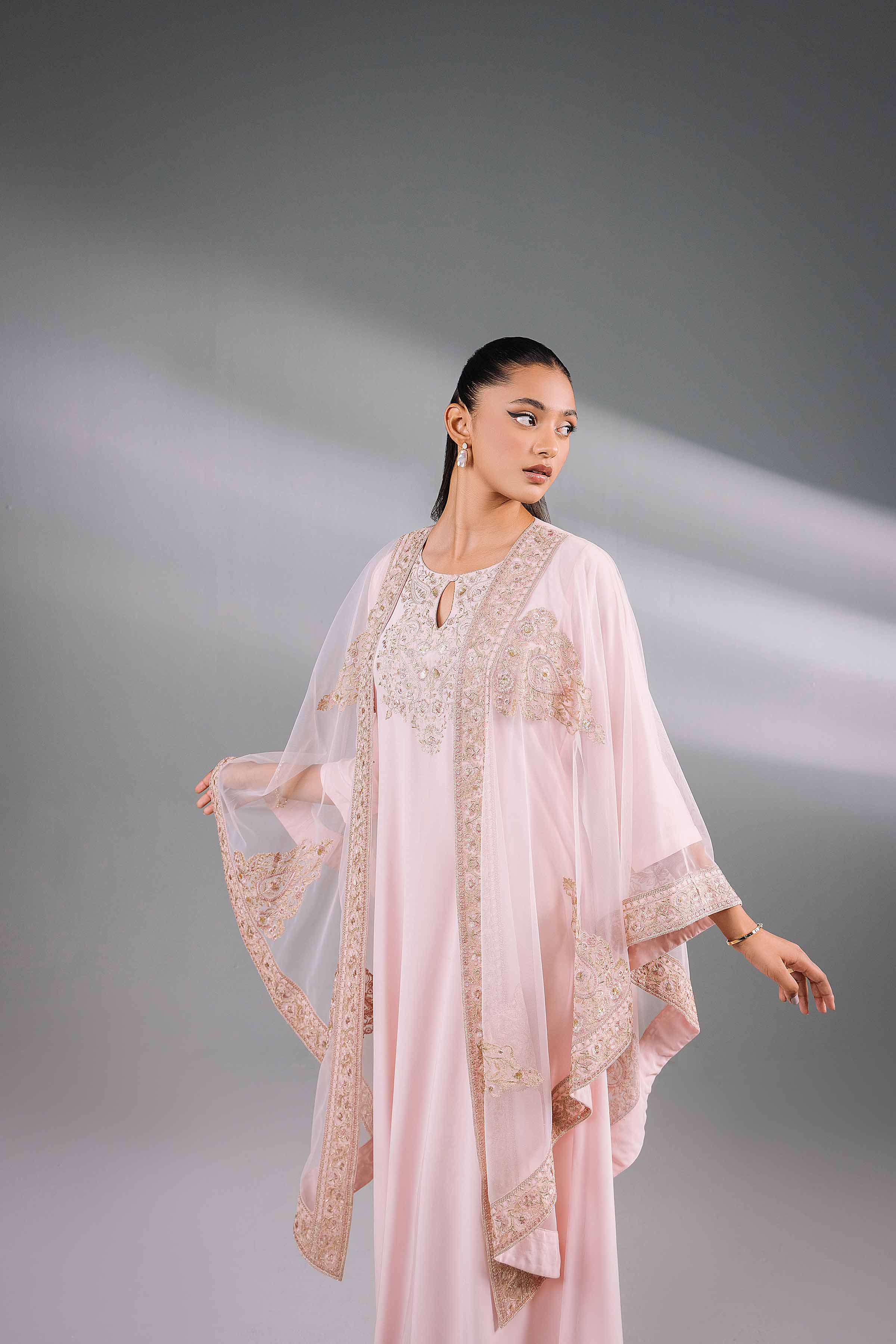 2 Piece - Embroidered Suit - KFW24-78 - Image 5