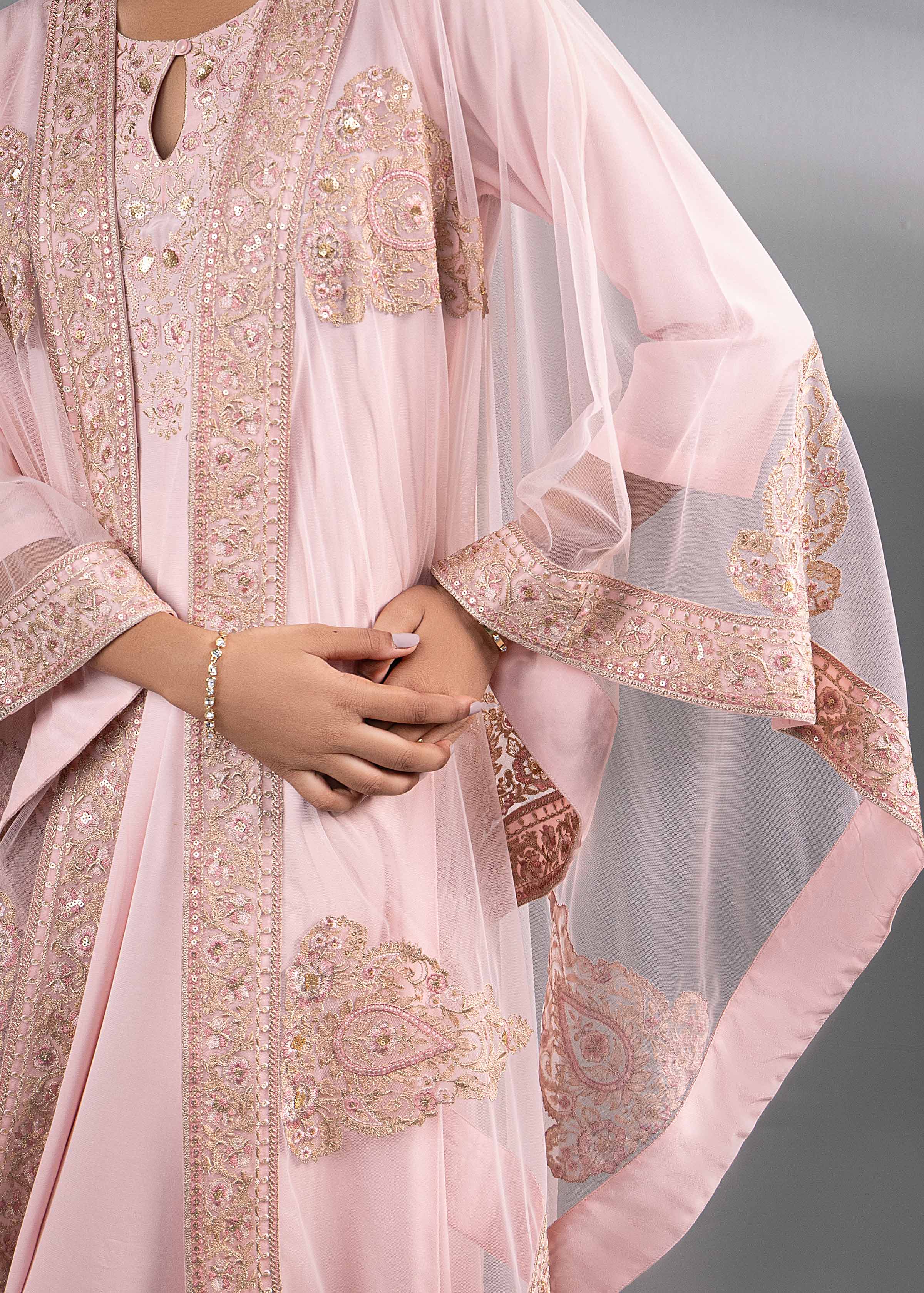 2 Piece - Embroidered Suit - KFW24-78 - Image 6