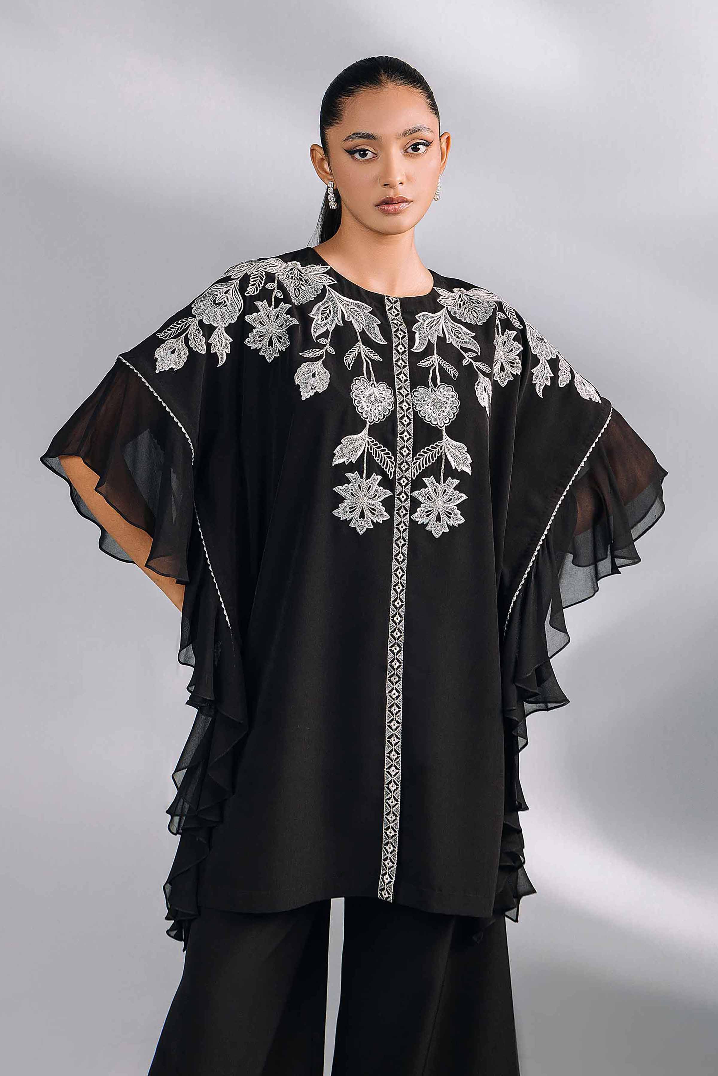 2 Piece - Embroidered Suit - KFW24-86 - Image 2