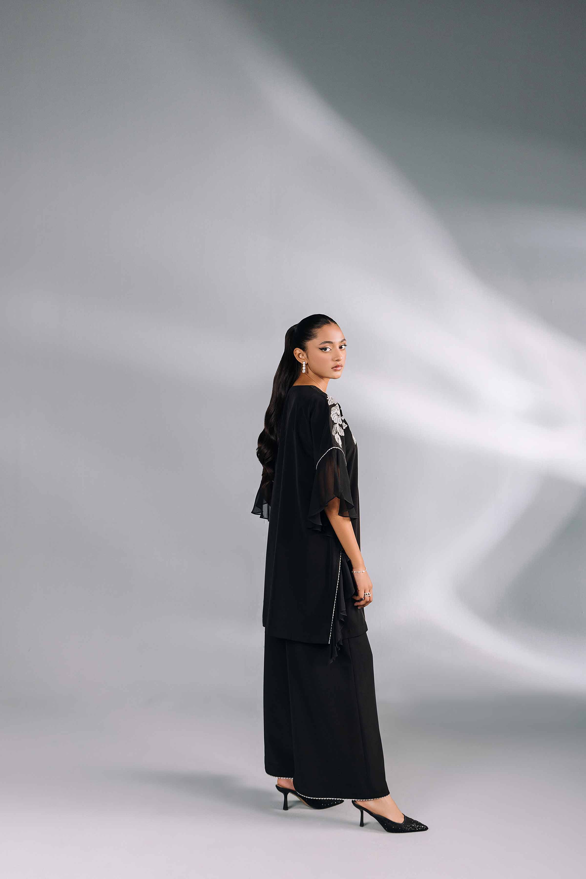 2 Piece - Embroidered Suit - KFW24-86 - Image 3