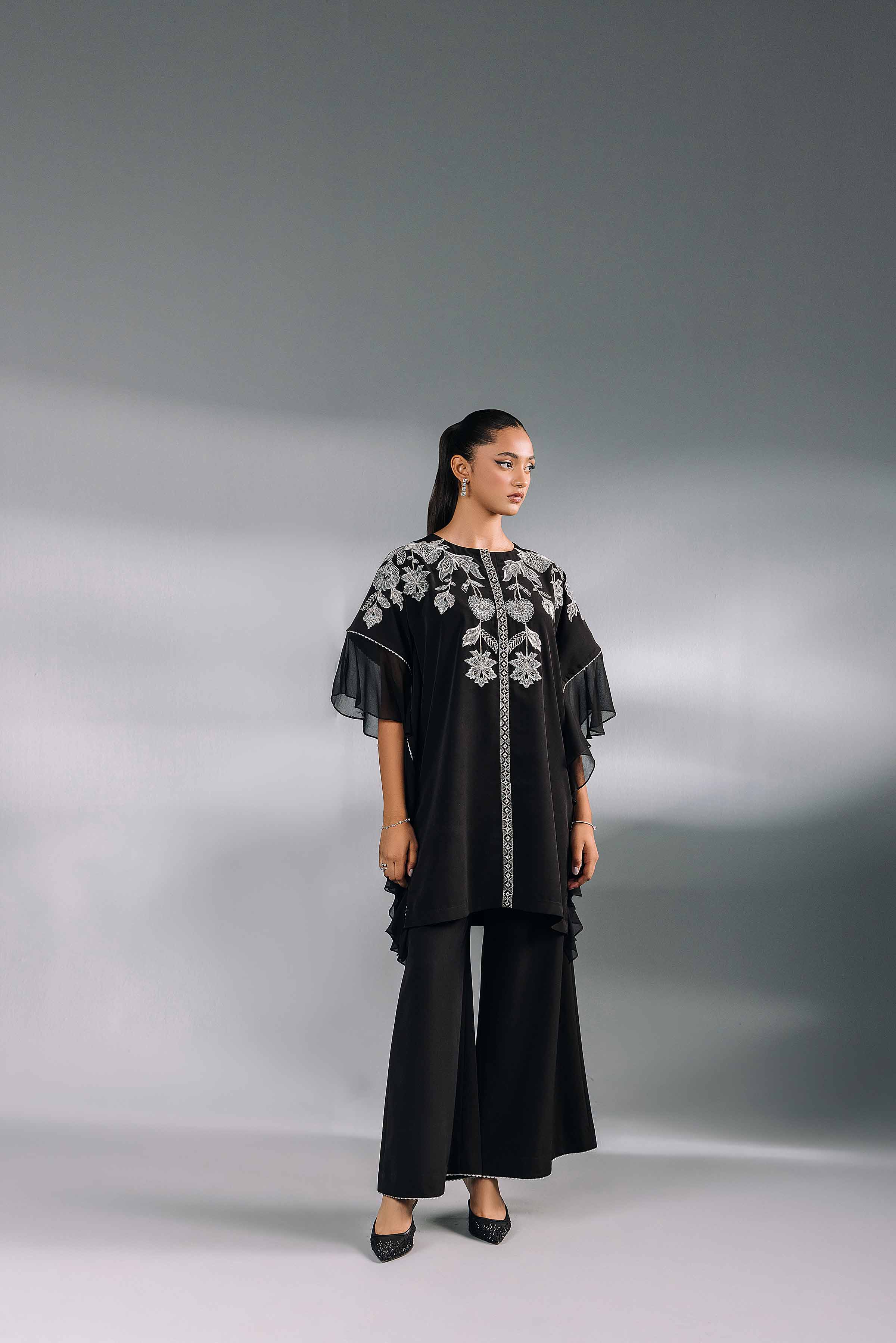 2 Piece - Embroidered Suit - KFW24-86 - Image 5