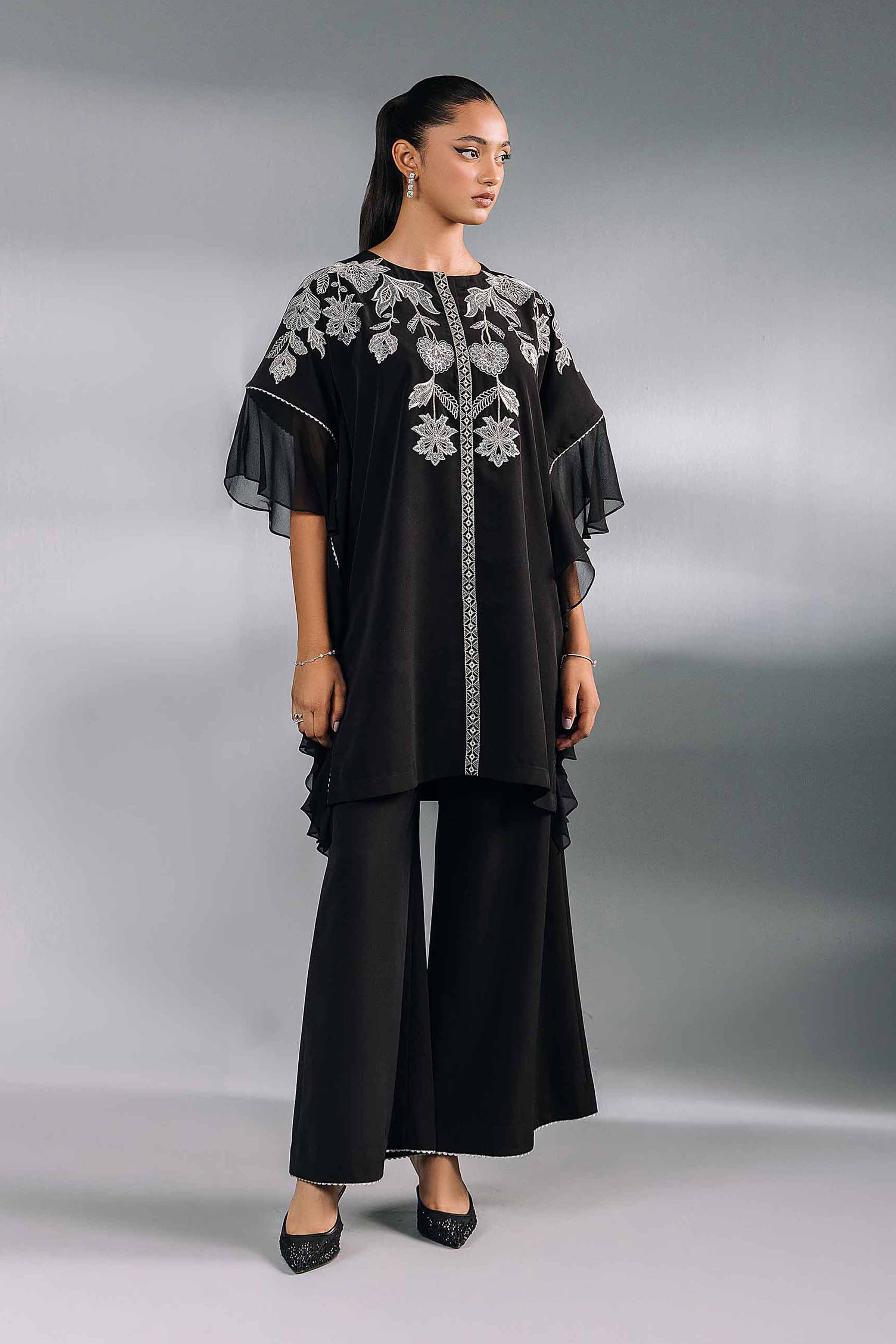 2 Piece - Embroidered Suit - KFW24-86 - Image 6