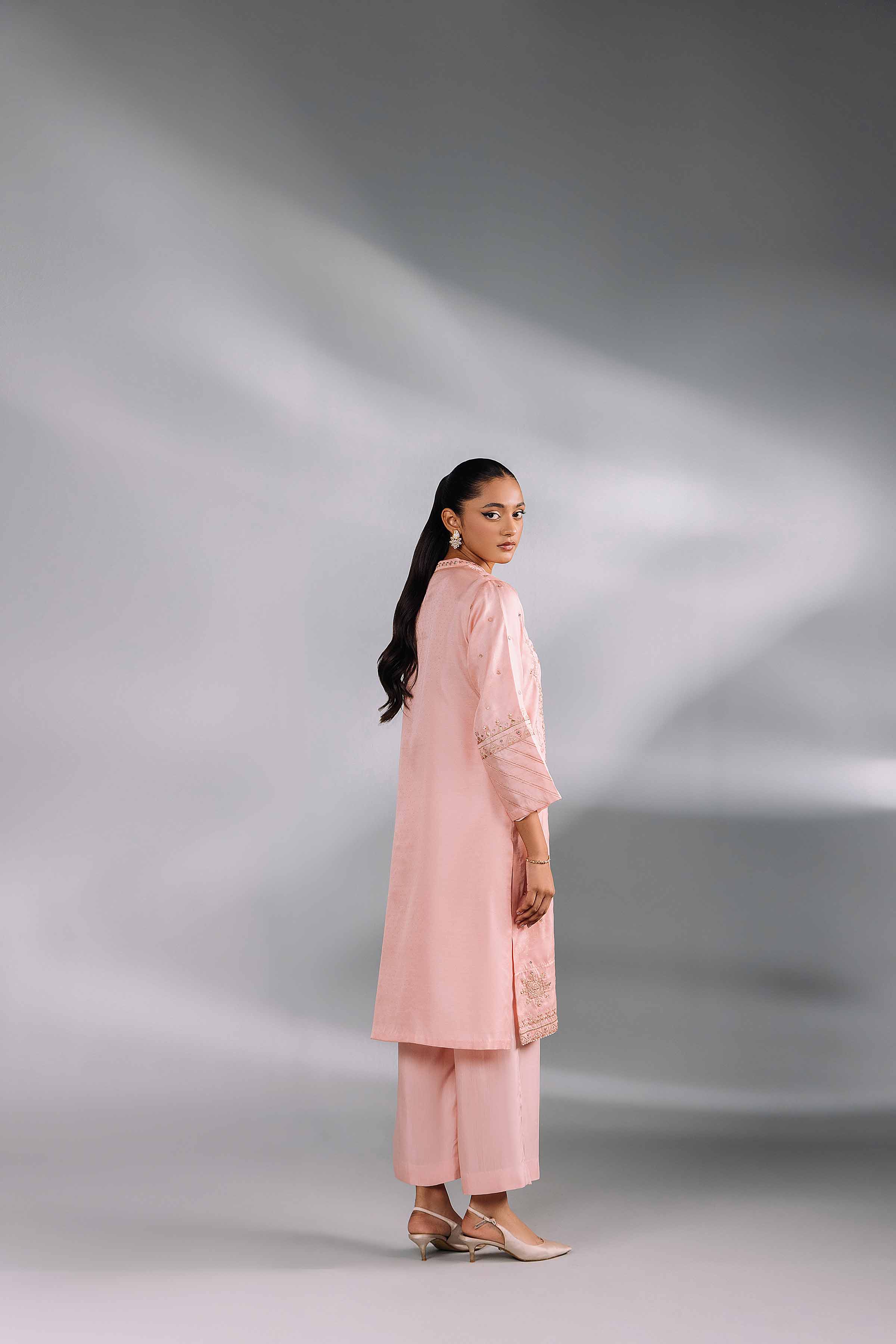 2 Piece - Embroidered Suit - KFW24-89 - Image 3
