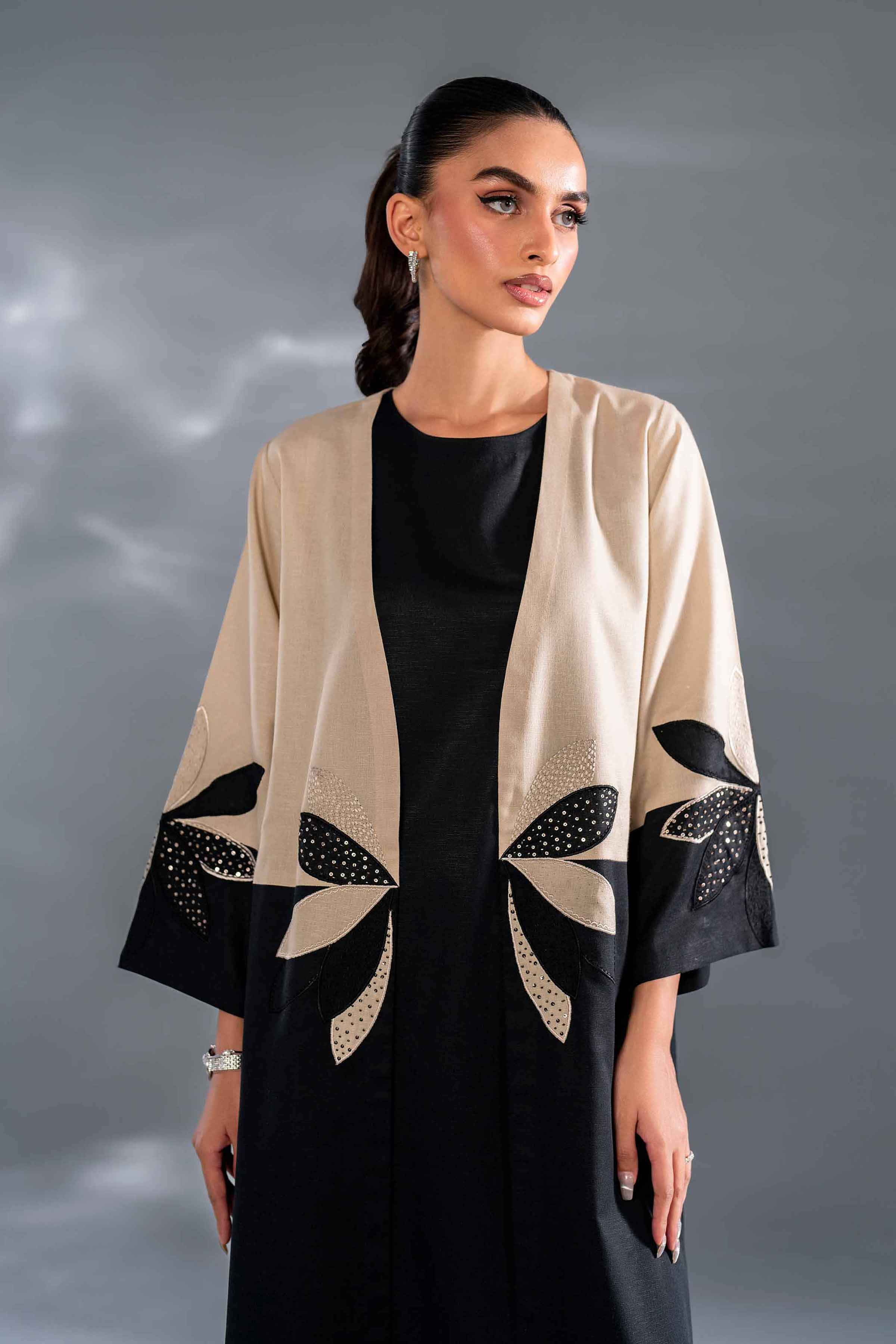 3 Piece - Embroidered Suit - KFW24-96 - Image 2
