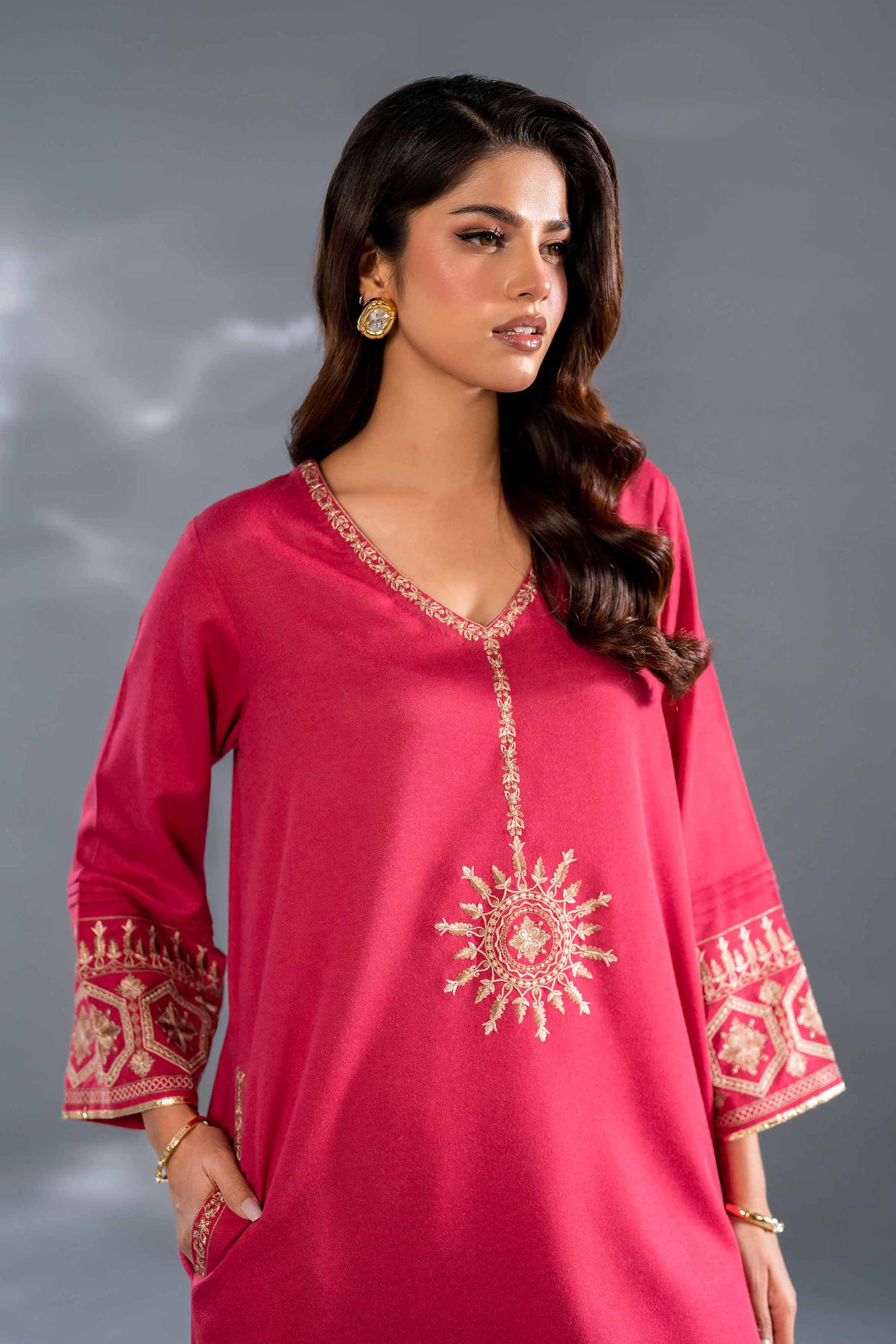 2 Piece - Embroidered Suit - KFW24-97 - Image 2
