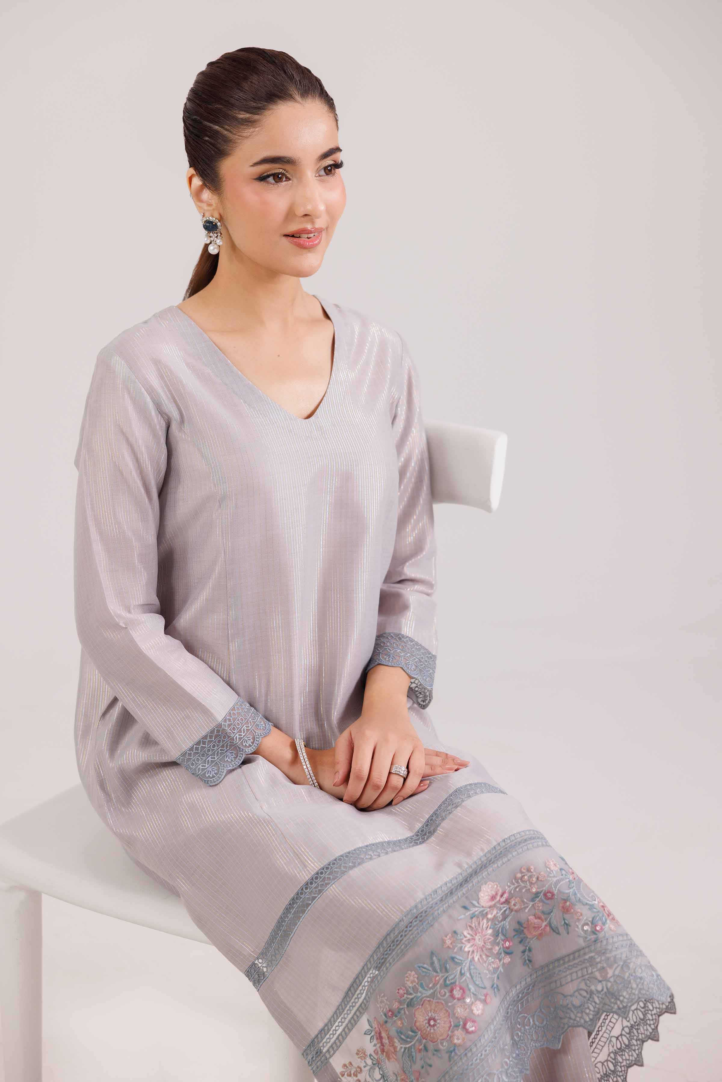 2 Piece - Embroidered Suit - KFW25-138