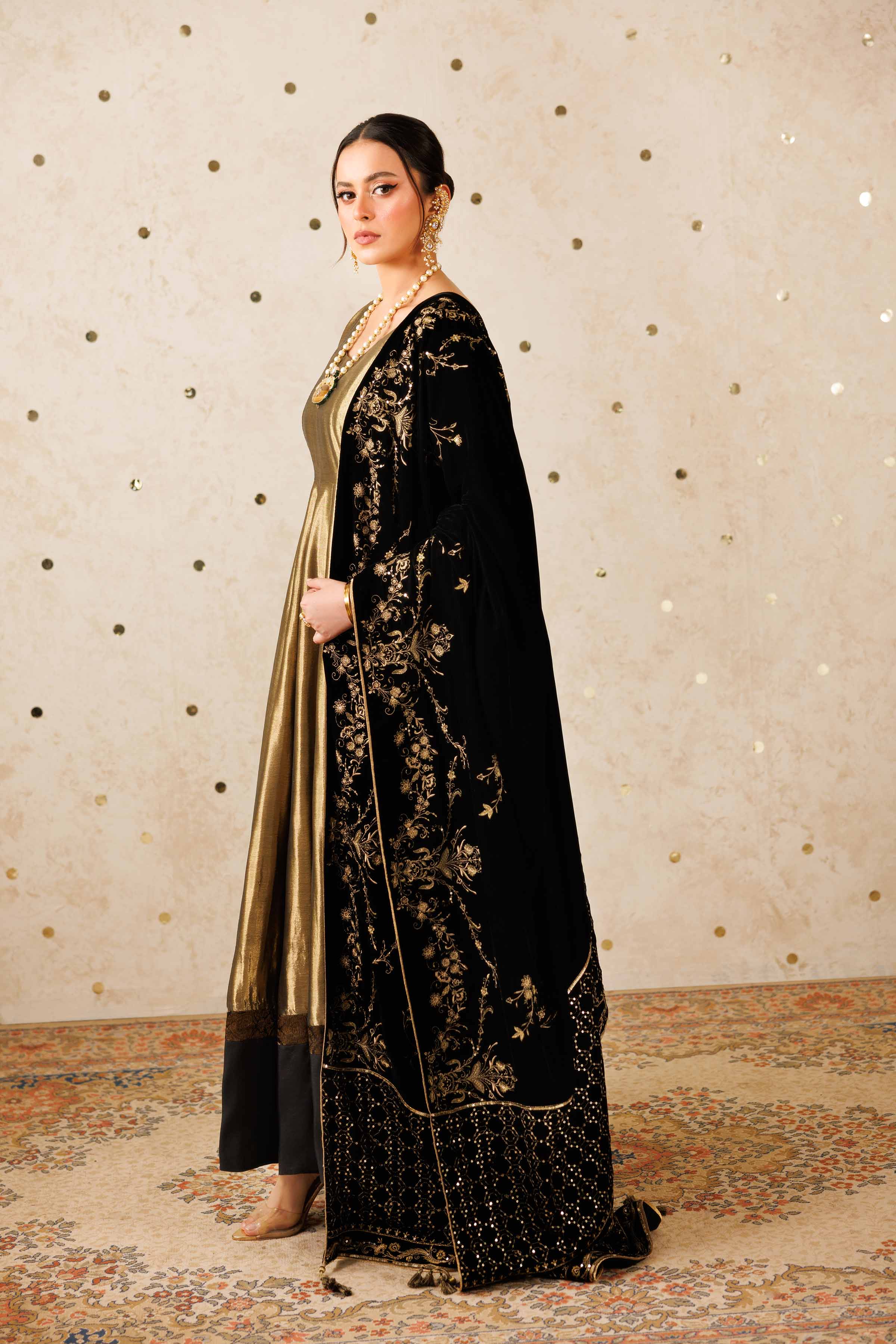 Embroidered Shawl - KFW25-49 - Image 4