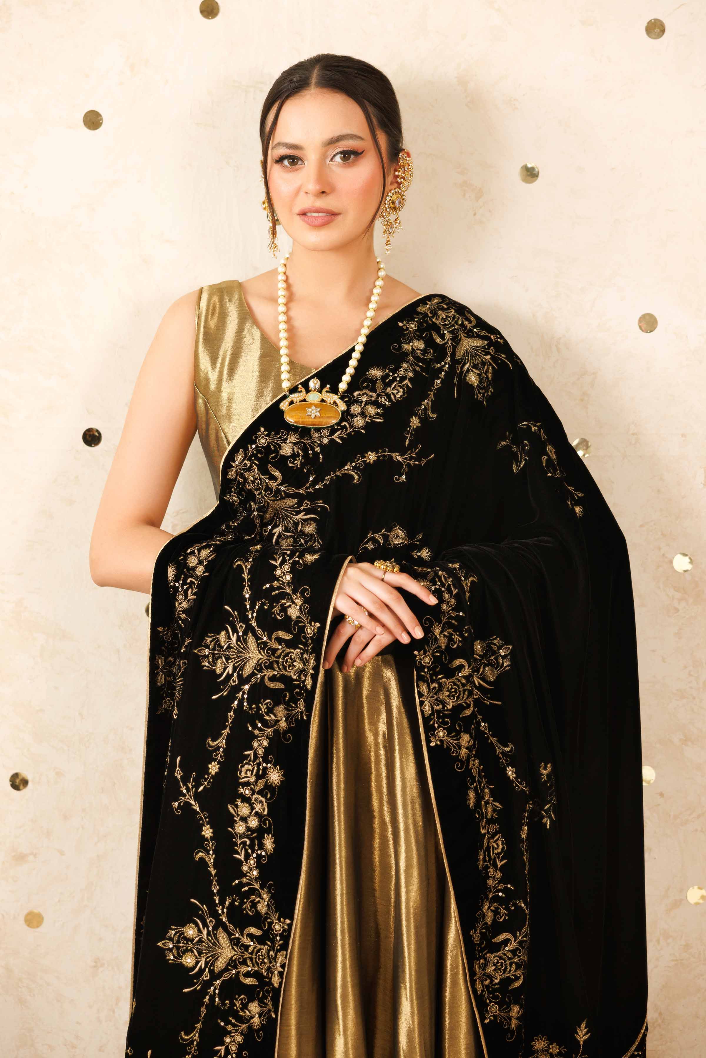 Embroidered Shawl - KFW25-49 - Image 7