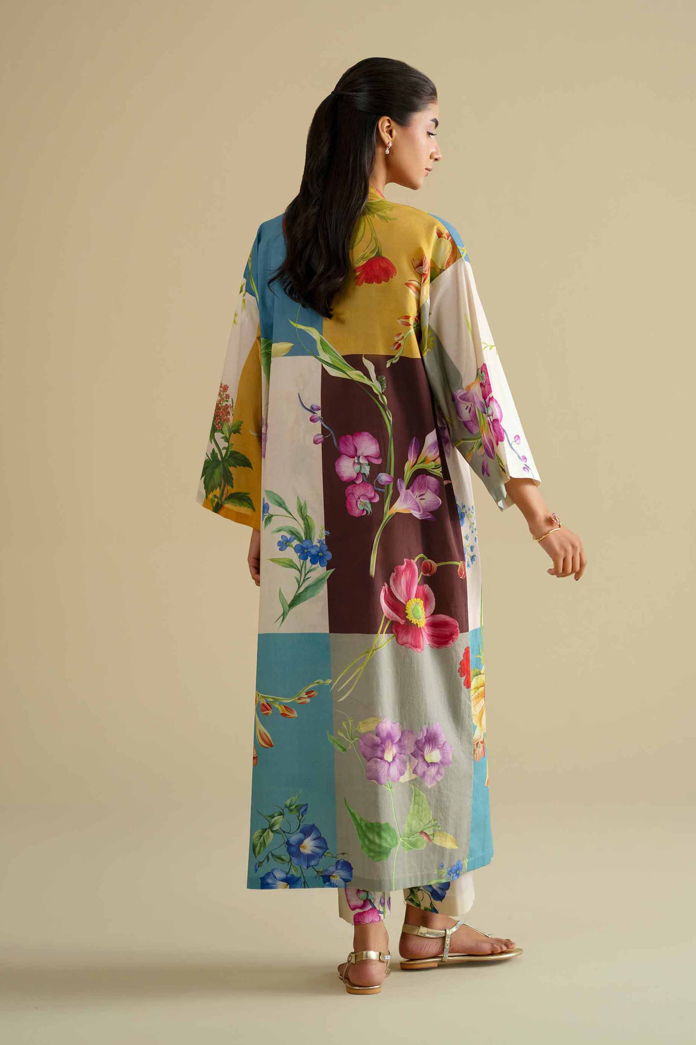 3 Piece - Printed Loungewear - KLS26-01 - Image 3