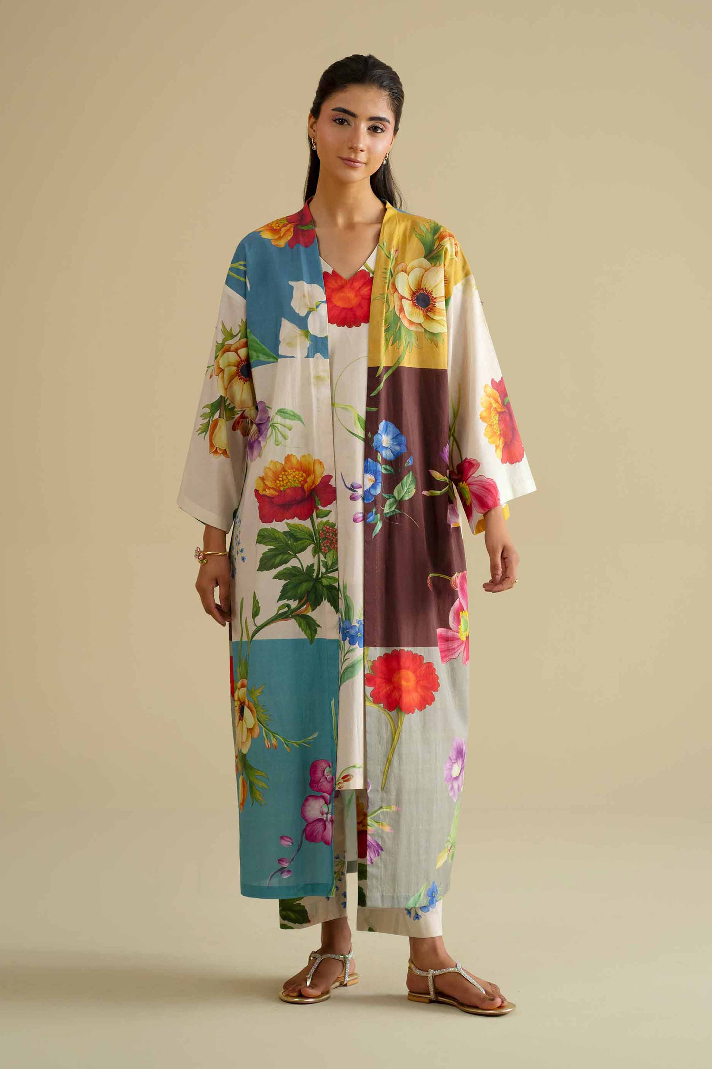 3 Piece - Printed Loungewear - KLS26-01 - Image 4