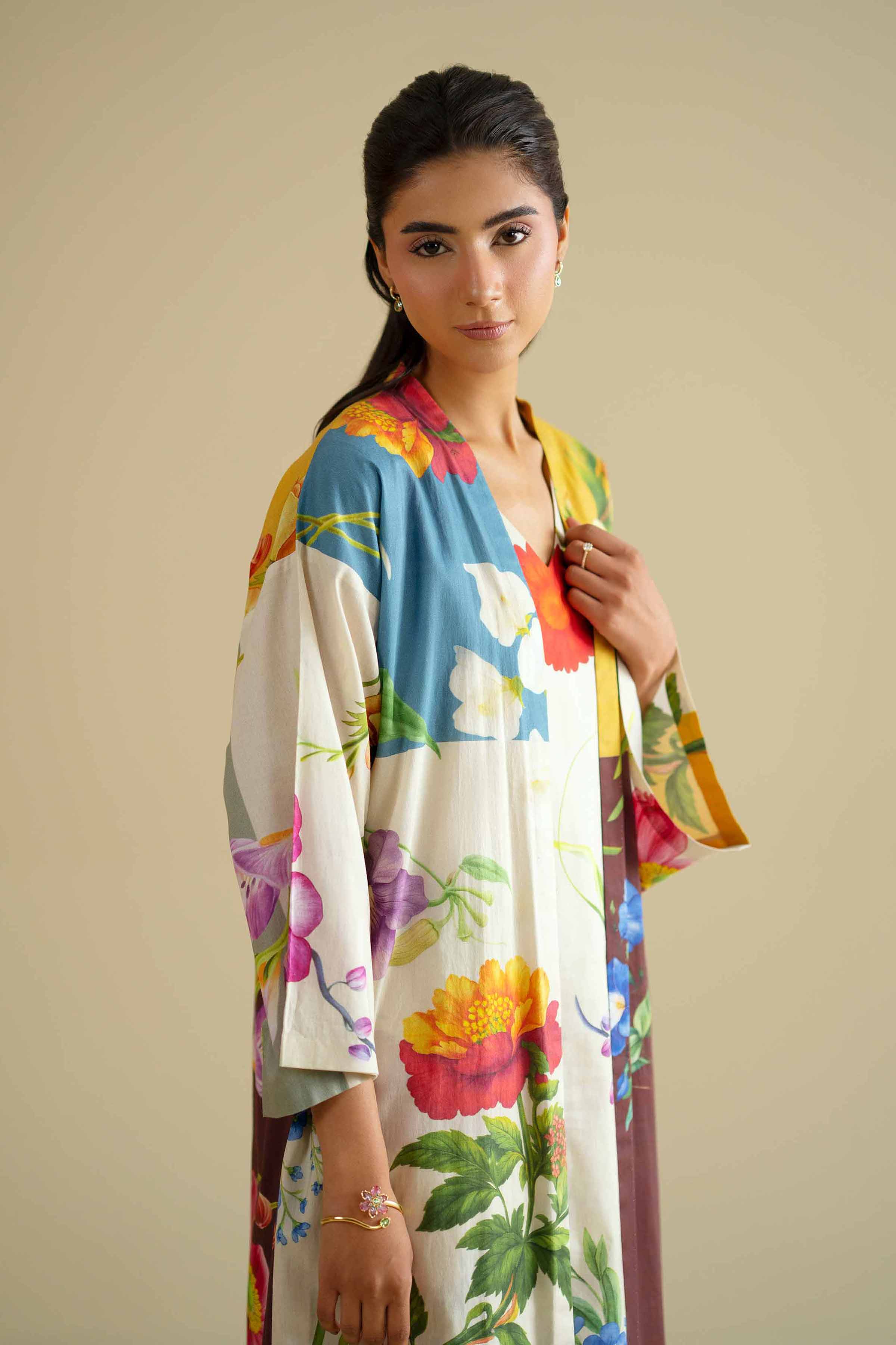 3 Piece - Printed Loungewear - KLS26-01 - Image 7