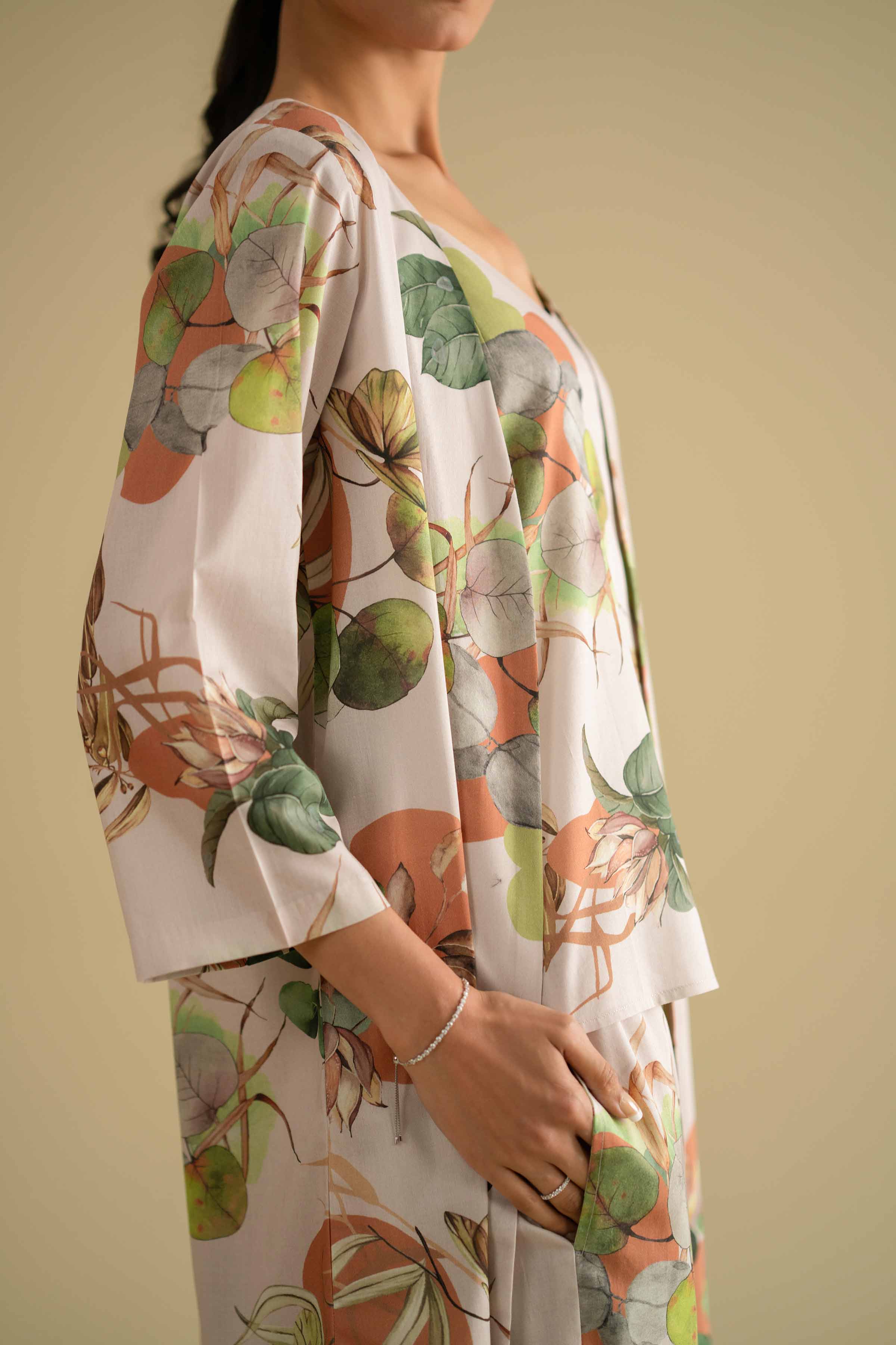 3 Piece - Printed Loungewear - KLS26-03 - Image 6