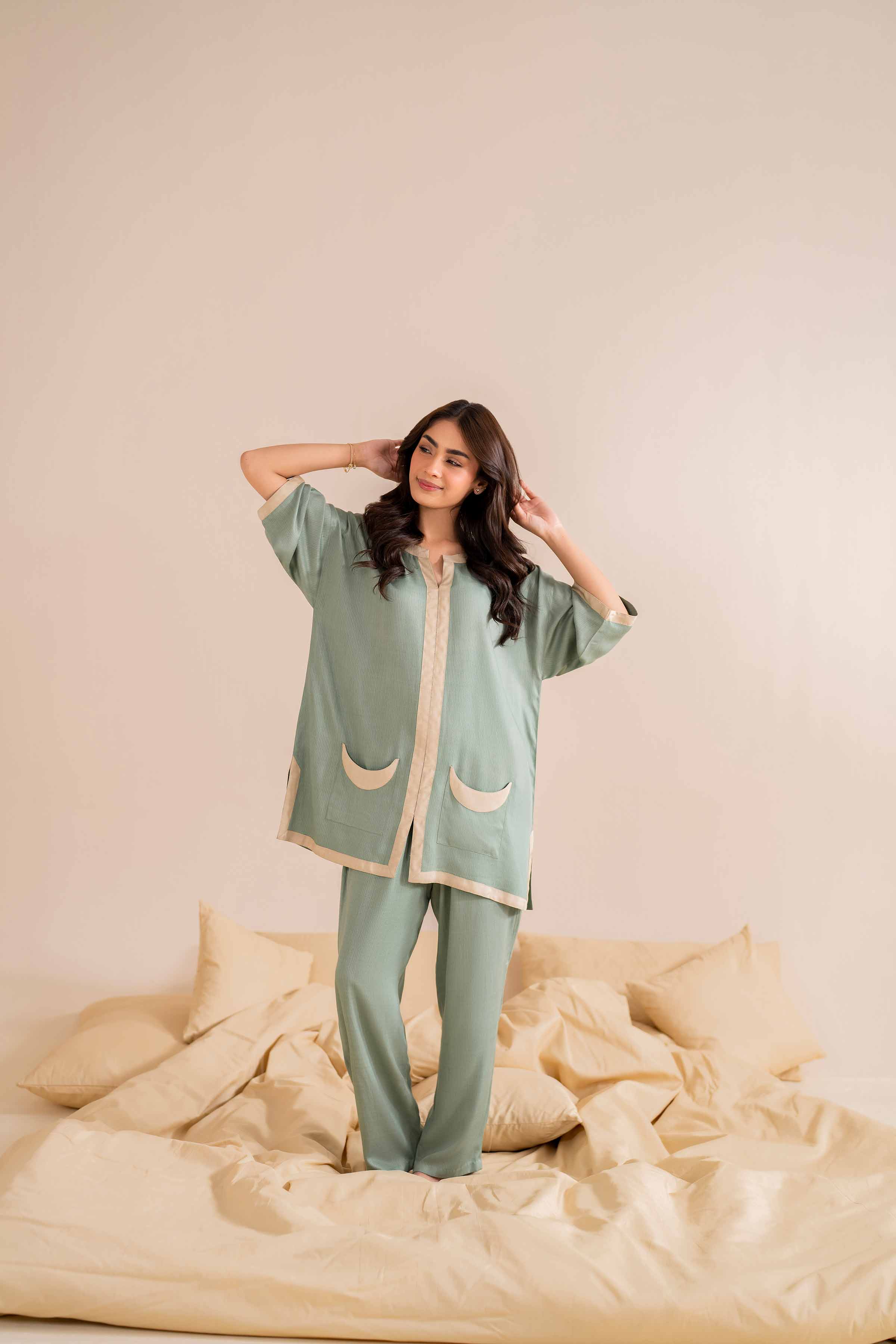 2 Piece - Basic Loungewear - KLW24-03 - Image 6