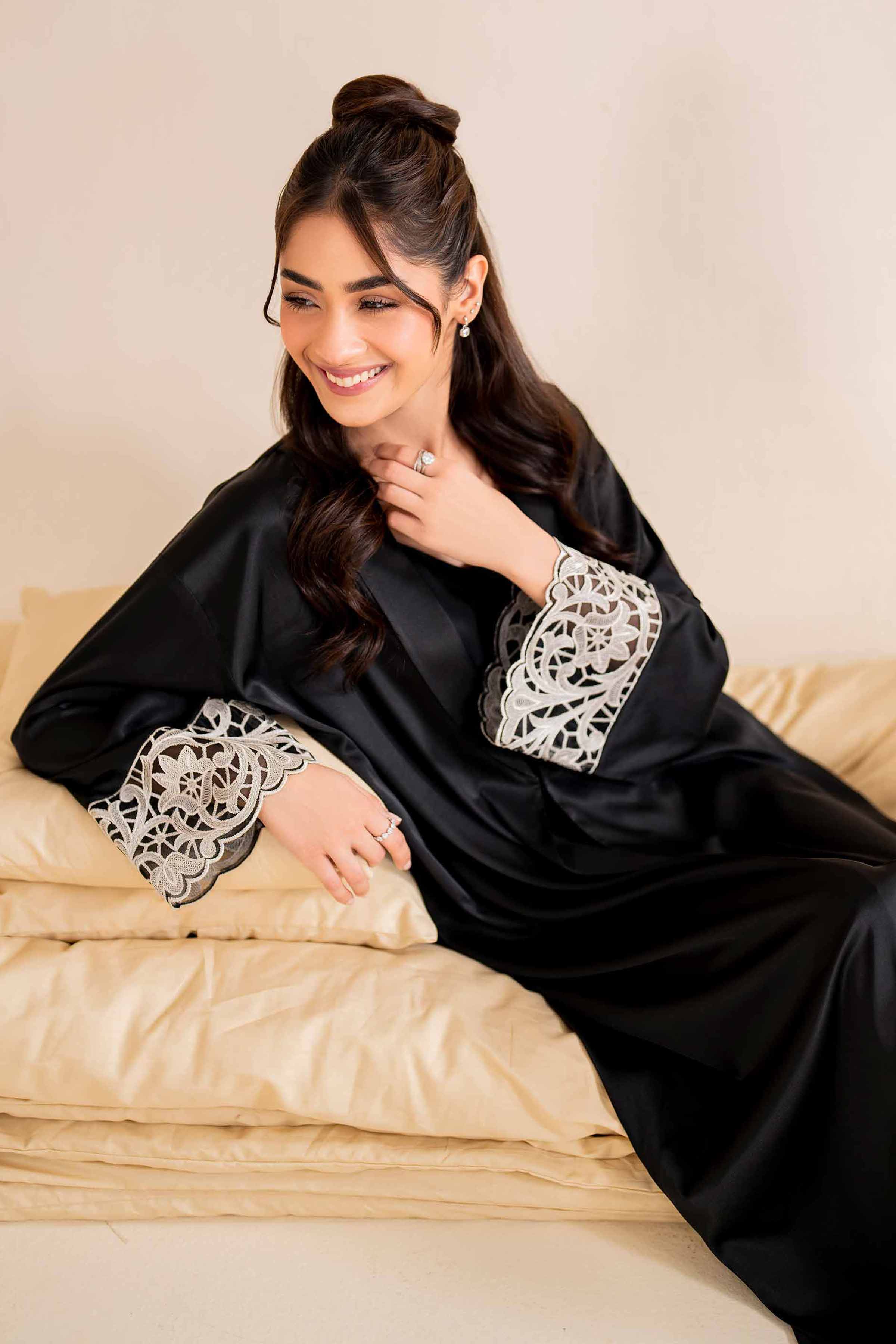 2 Piece - Embroidered Loungewear - KLW24-08 - Image 2