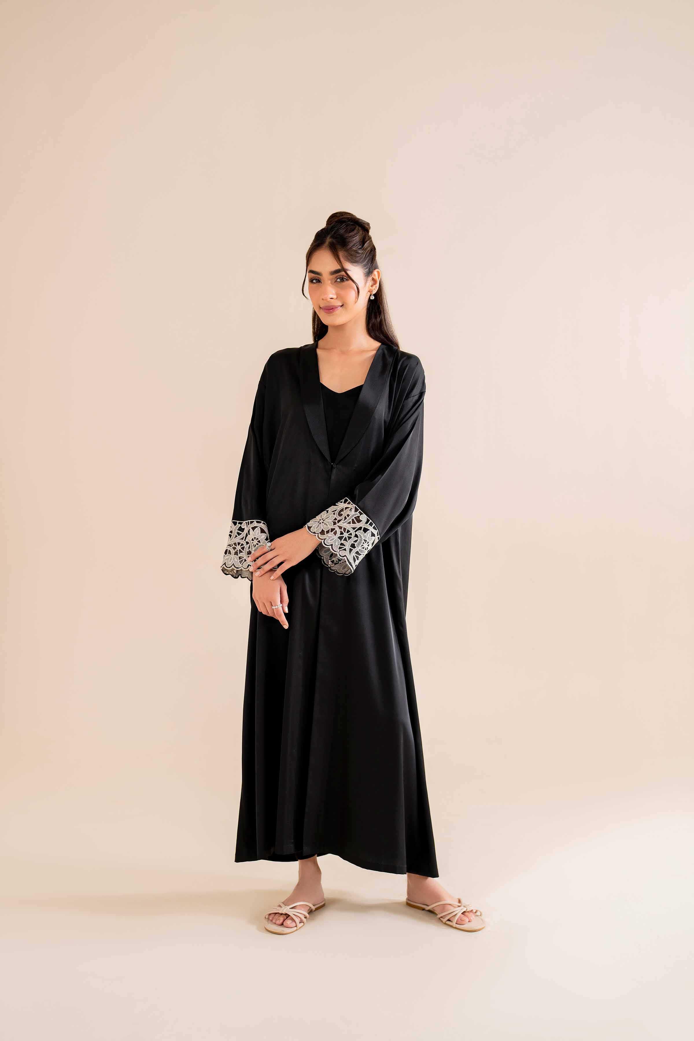 2 Piece - Embroidered Loungewear - KLW24-08 - Image 4