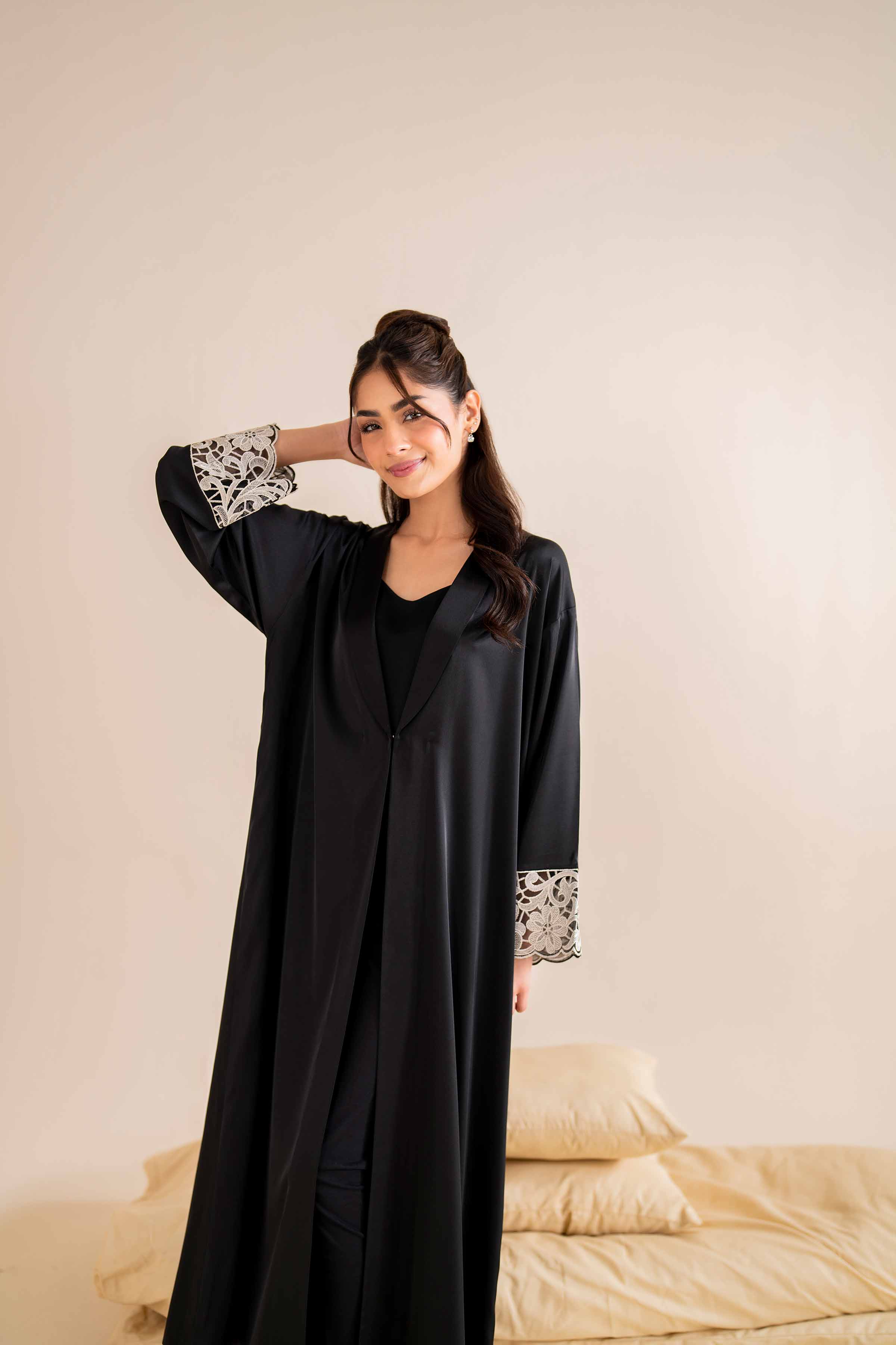 2 Piece - Embroidered Loungewear - KLW24-08 - Image 5