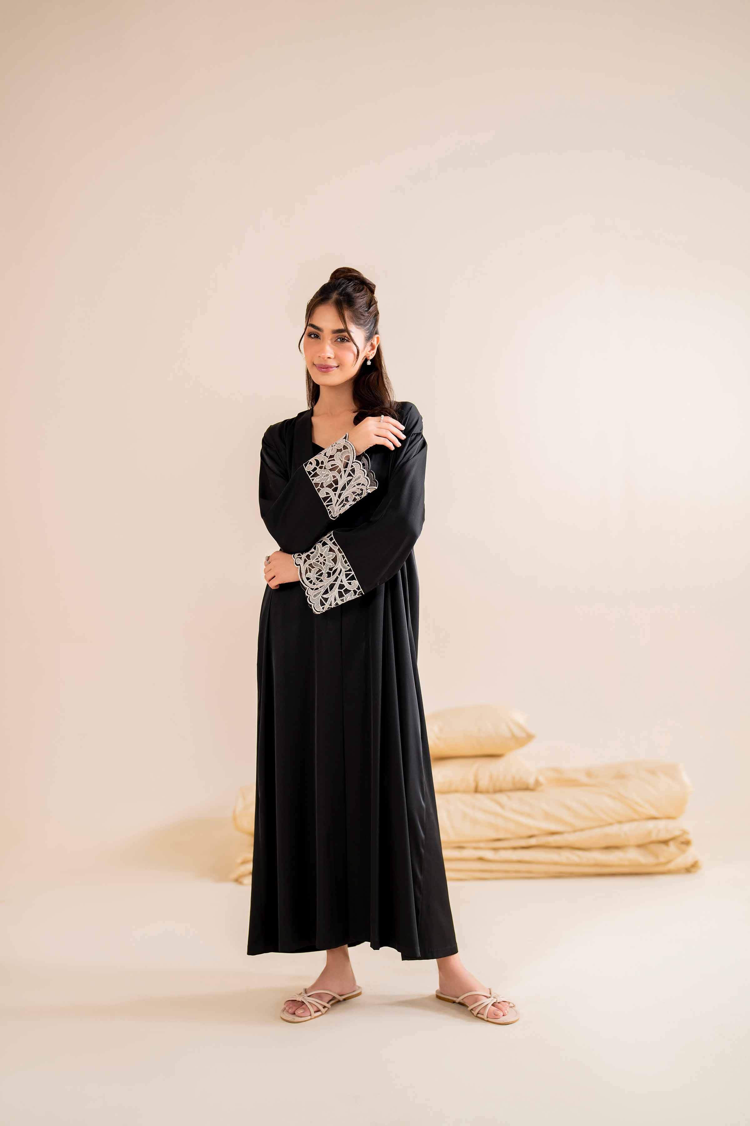 2 Piece - Embroidered Loungewear - KLW24-08 - Image 6