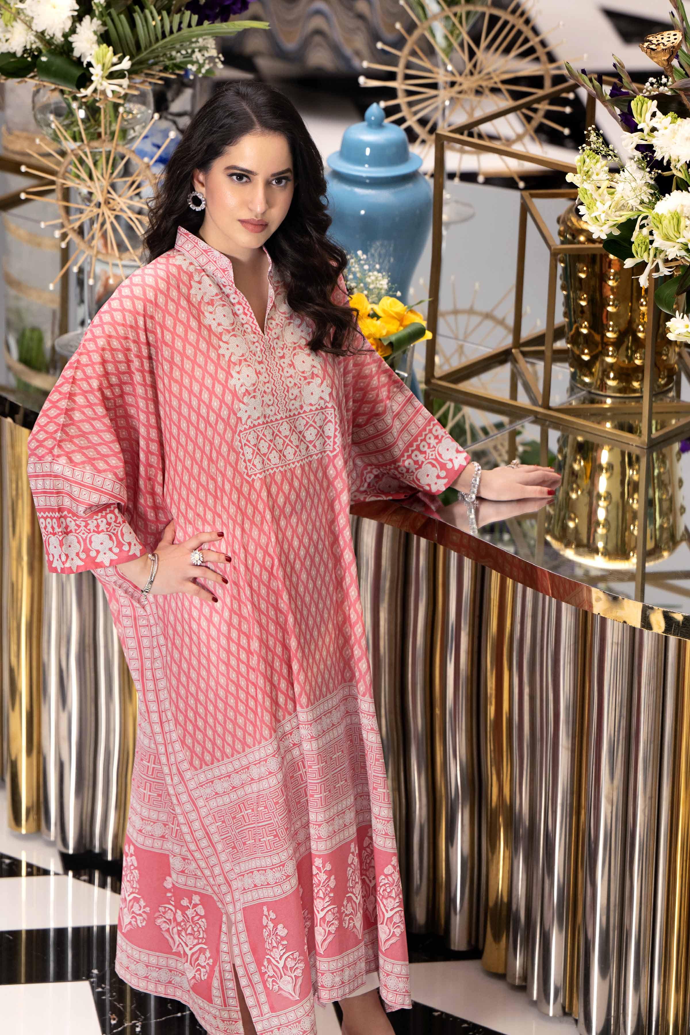 Printed Kimono- KPE23-14 - Image 2