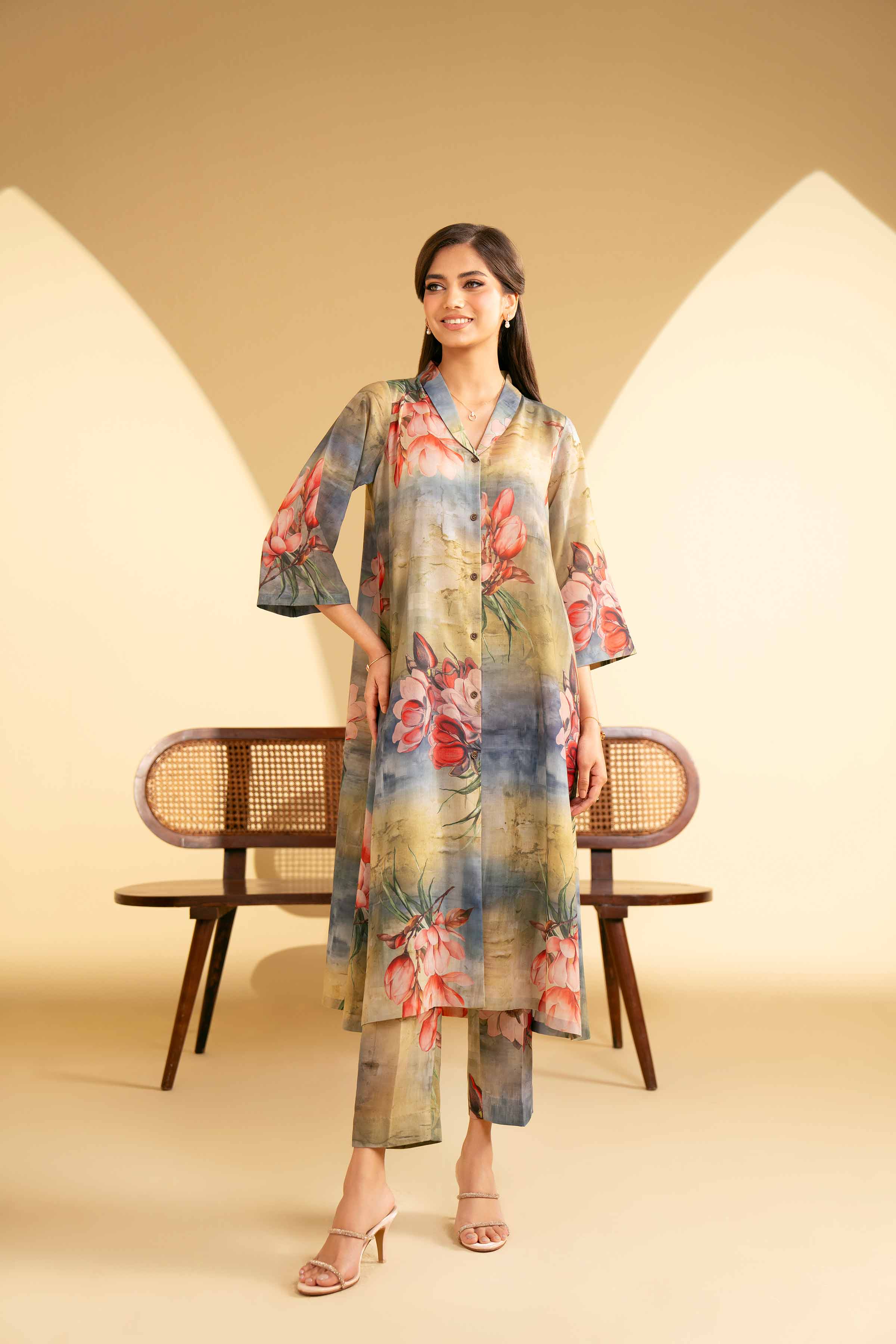 2 Piece - Printed Suit - KPE25-01 - Image 5