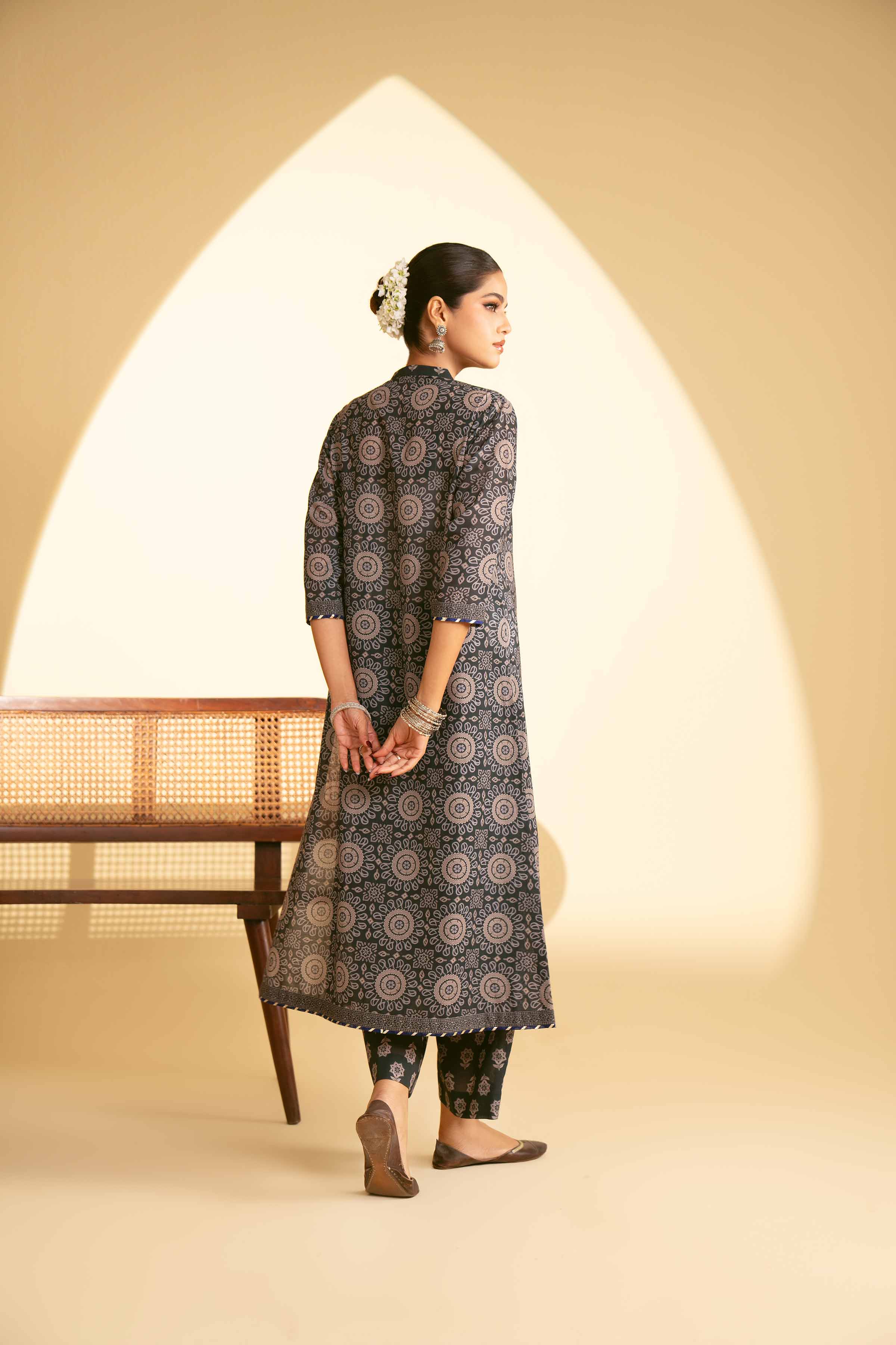 2 Piece - Printed Suit - KPE25-02 - Image 3