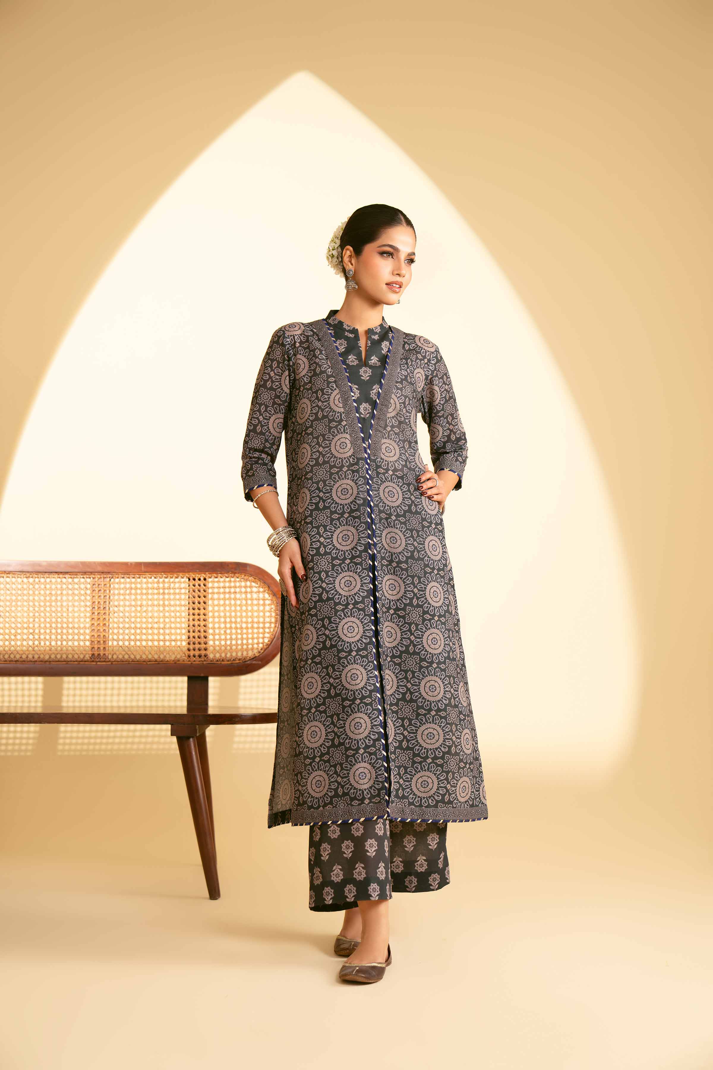 2 Piece - Printed Suit - KPE25-02 - Image 5