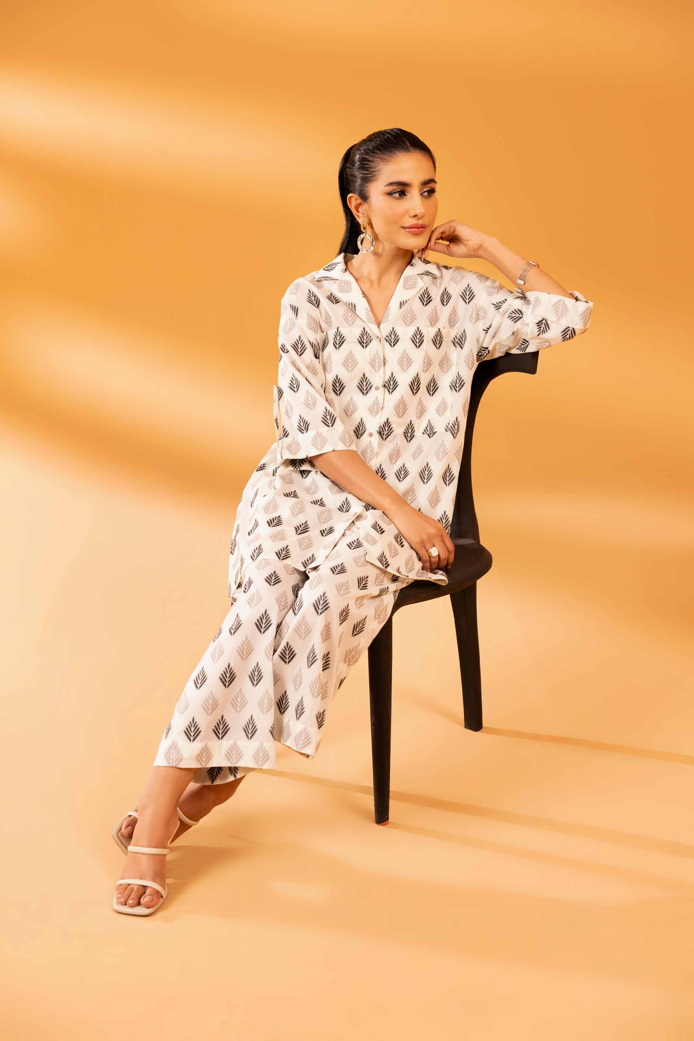 2 Piece - Printed Suit - KPS24-09 - Image 4