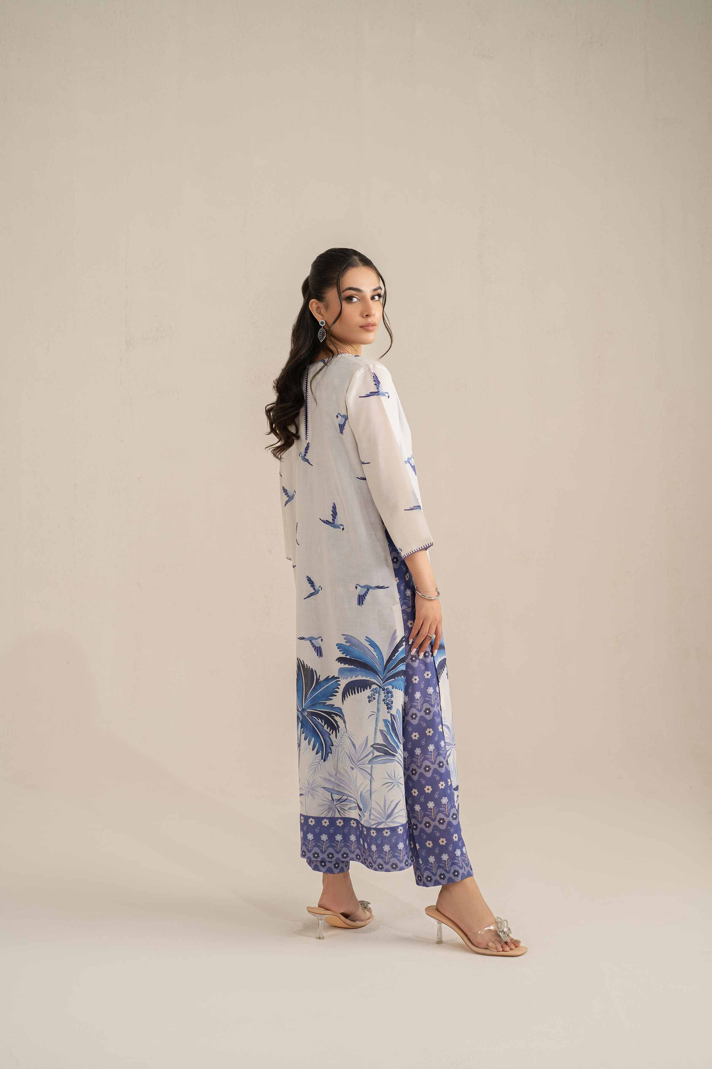 3 Piece - Printed Suit - KPS25-05 - Image 3