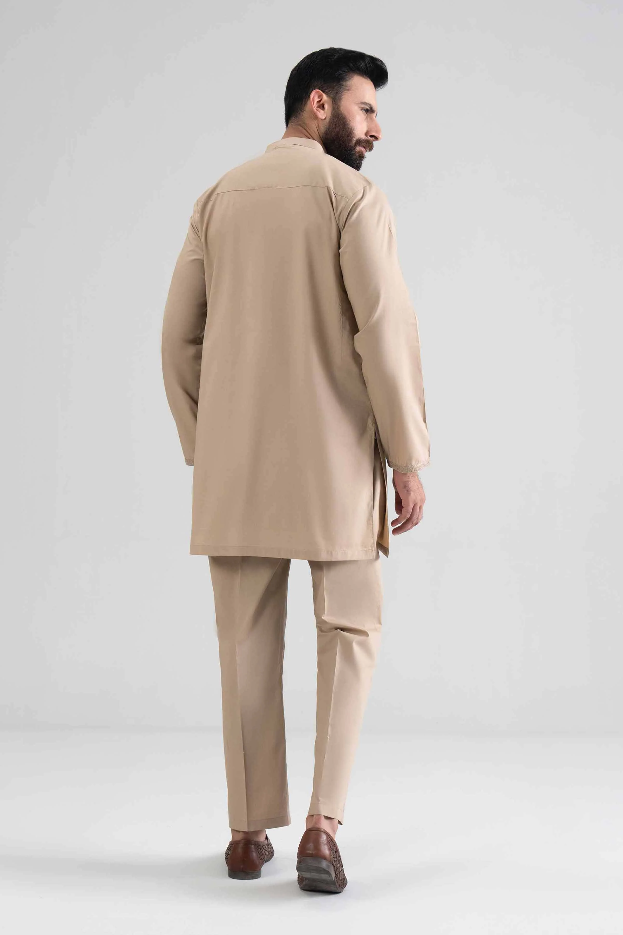 2 Piece - Embroidered Suit - NQ26-003 - Image 3