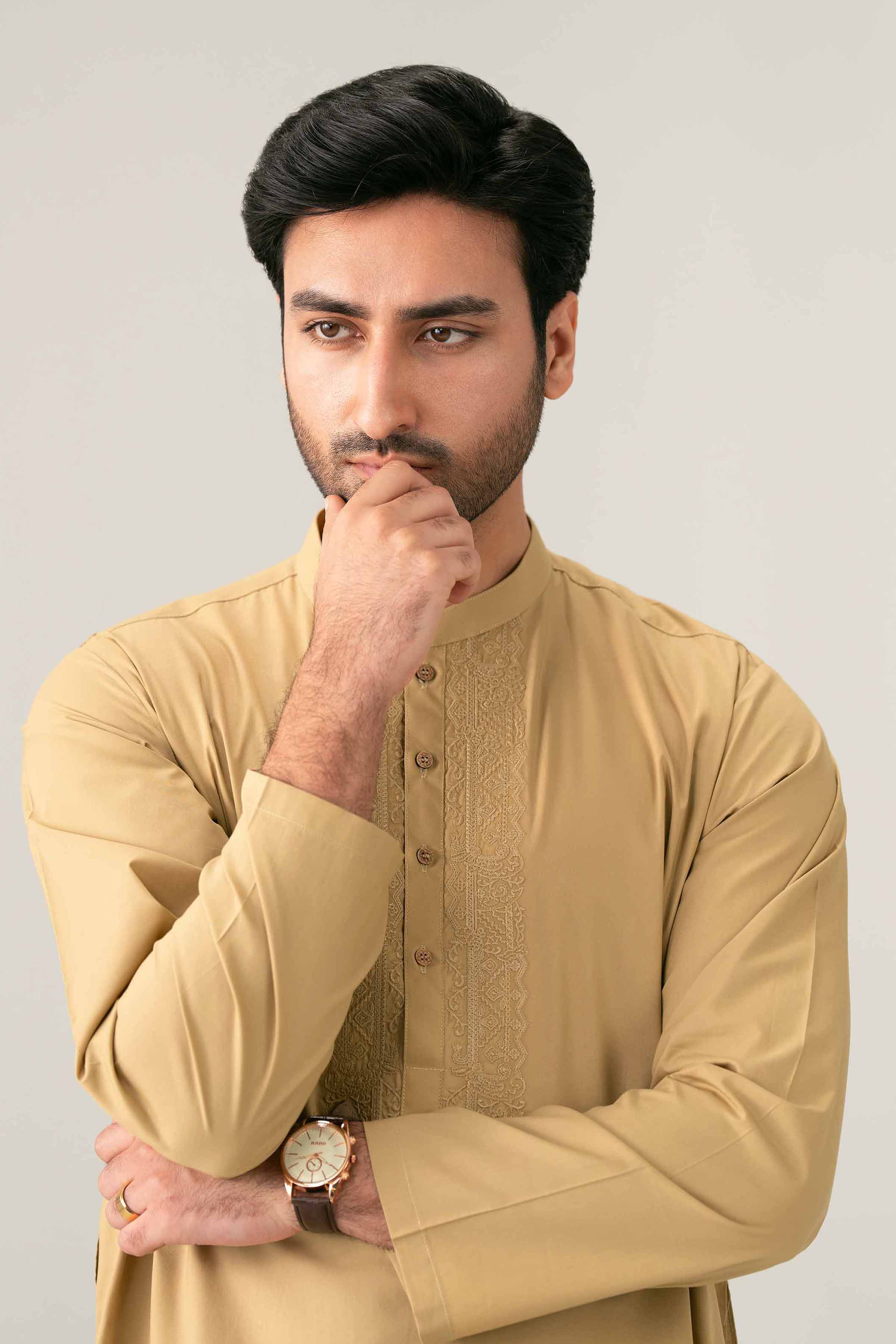 Embroidered Kurta - NQ26-021 - Image 2