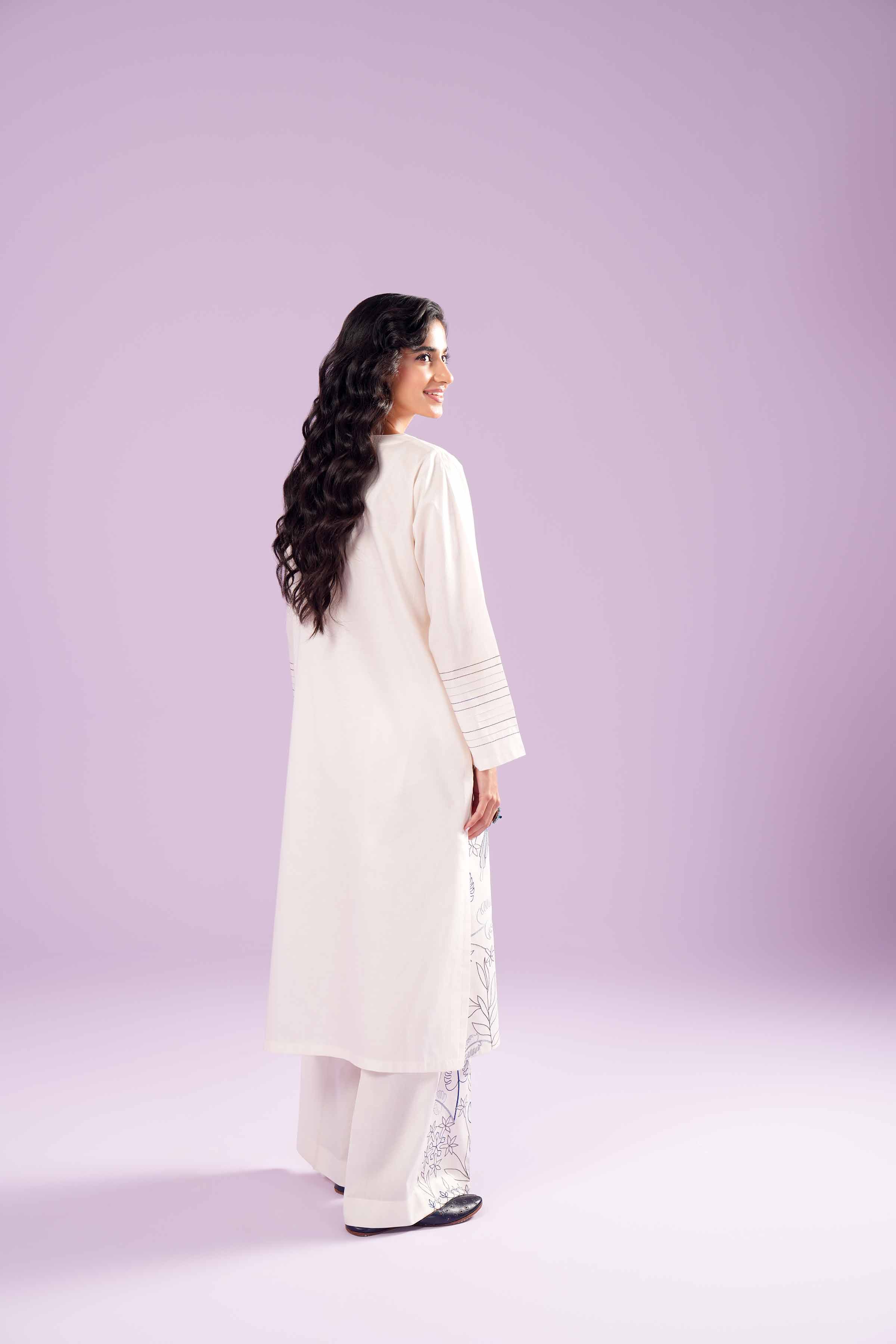 2 Piece - Embroidered Suit - PE24-11 - Image 3