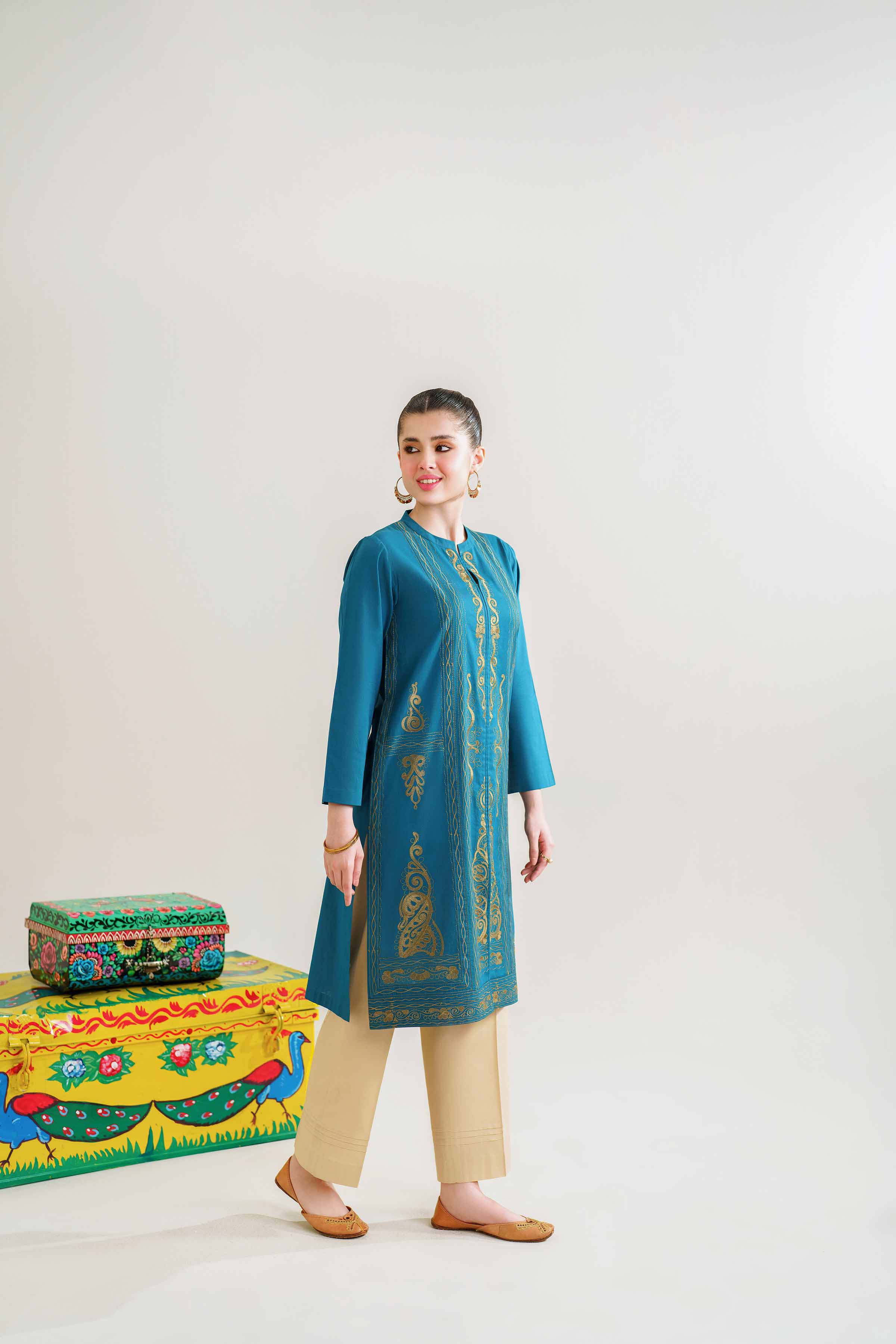 Embroidered Shirt - PE24-147 - Image 4
