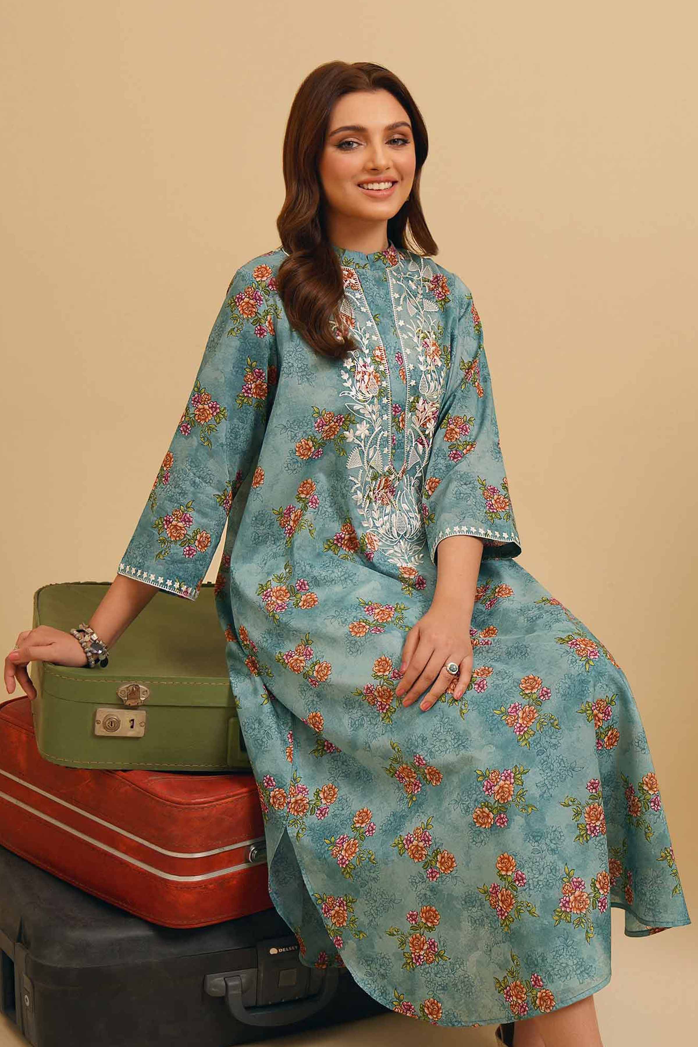 Printed embroidered Shirt - PE24-232 - Image 2