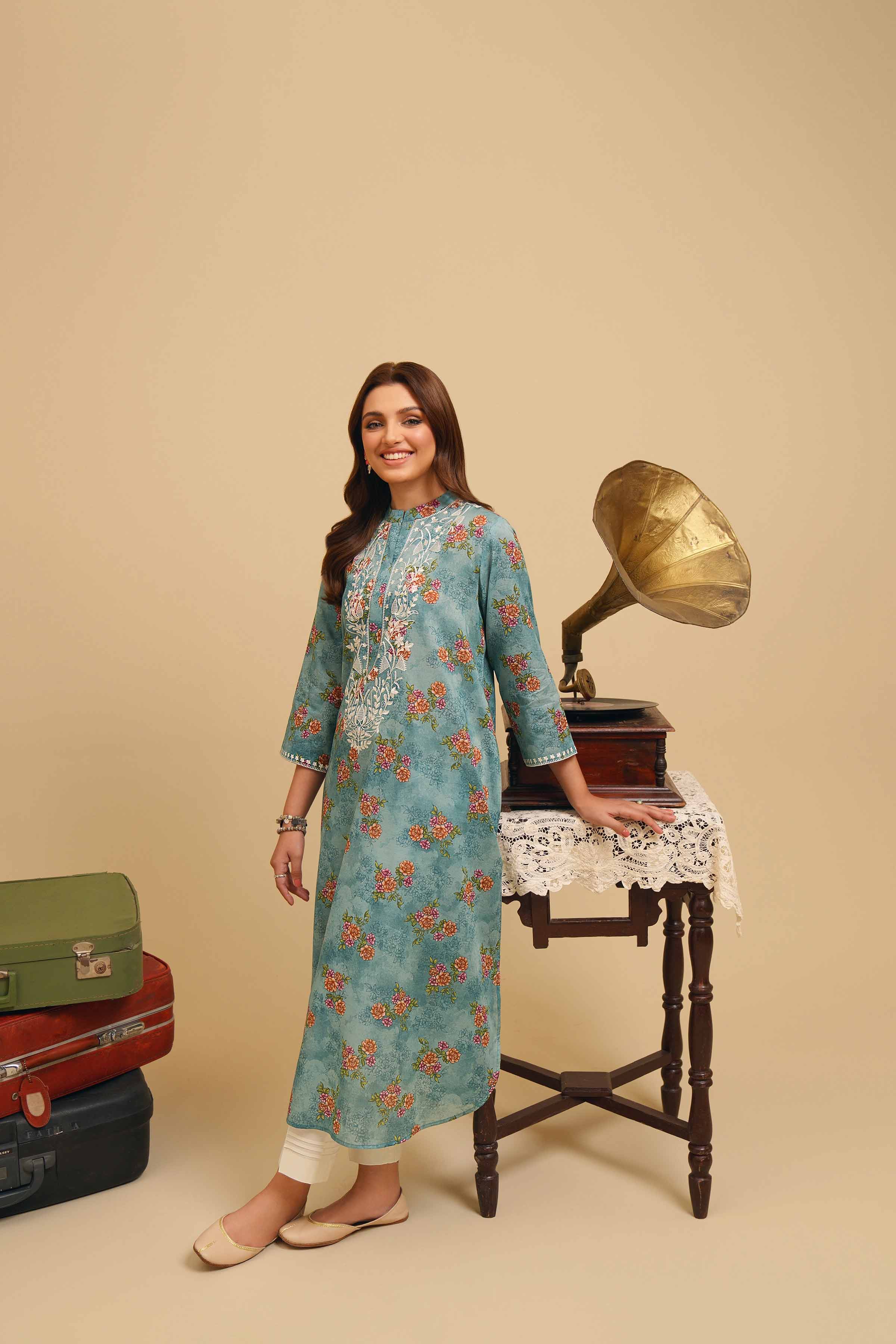 Printed embroidered Shirt - PE24-232 - Image 4
