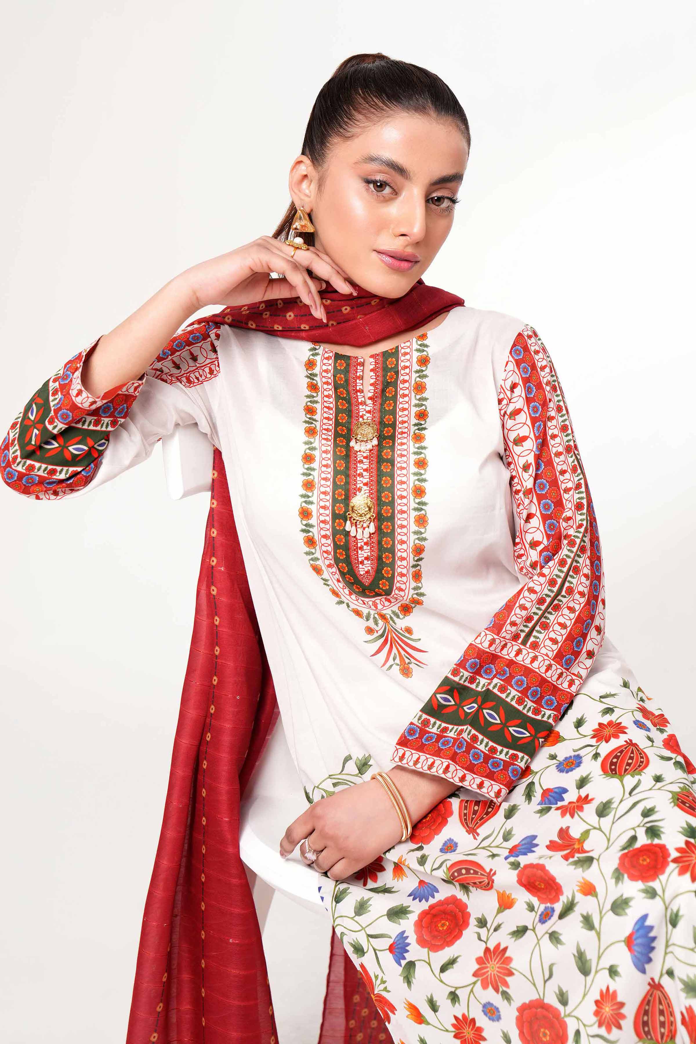 2 Piece - Printed Suit - PE24-243 - Image 2