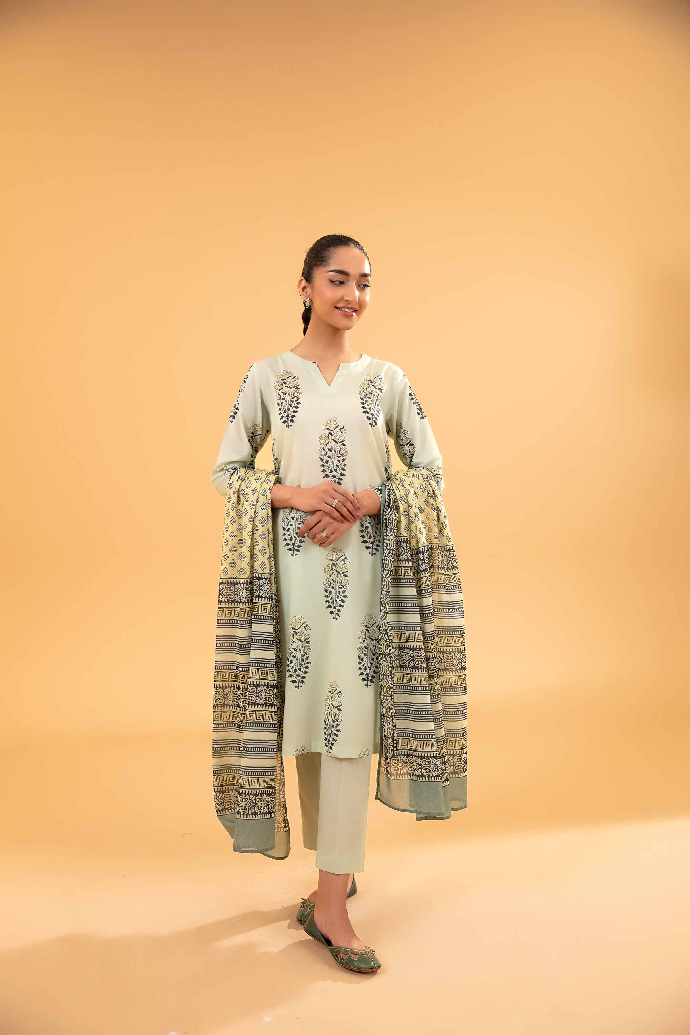 3 Piece - Printed Suit - PE24-251 - Image 4