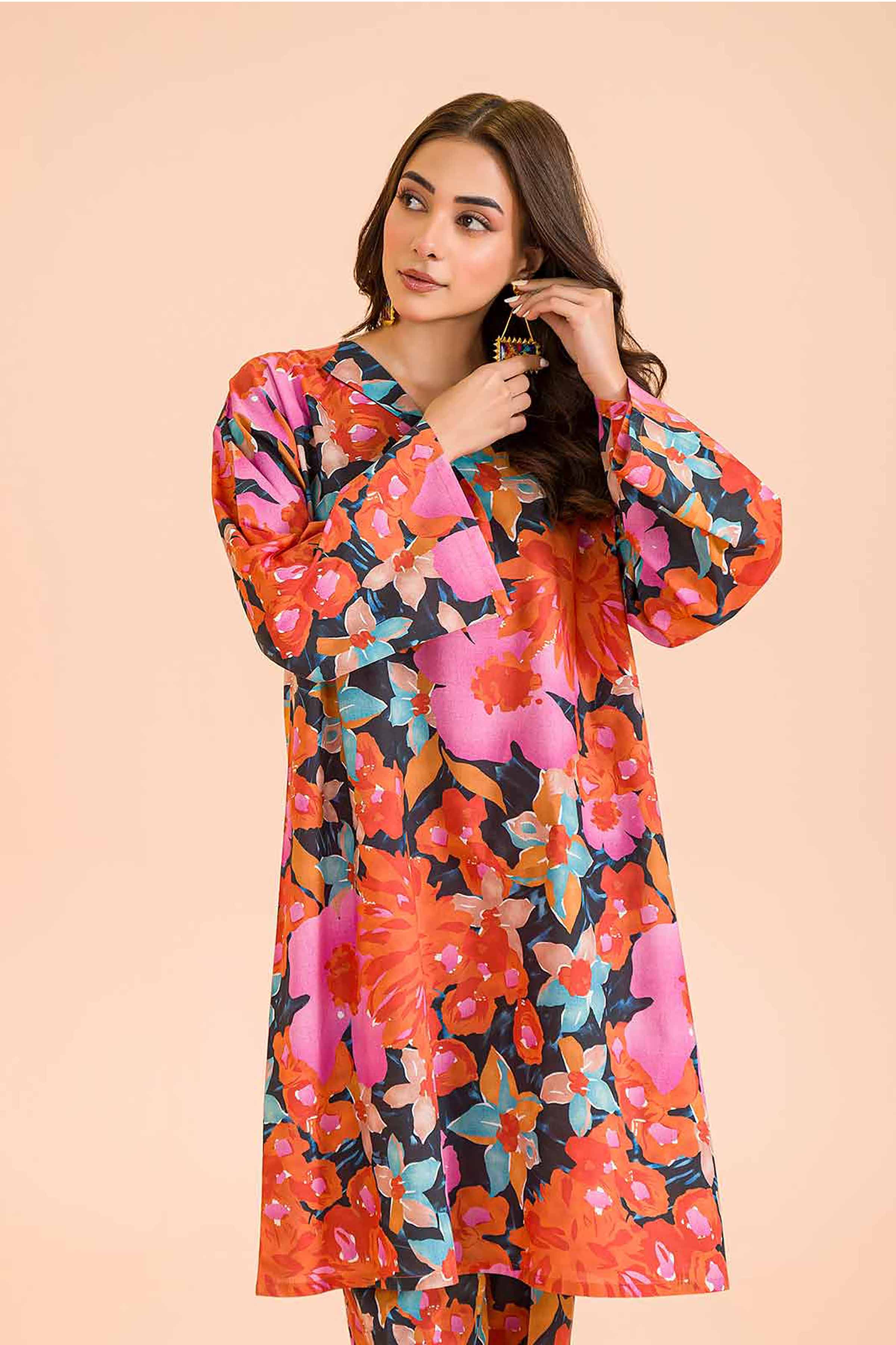2 Piece - Printed Suit - PE24-355 - Image 2
